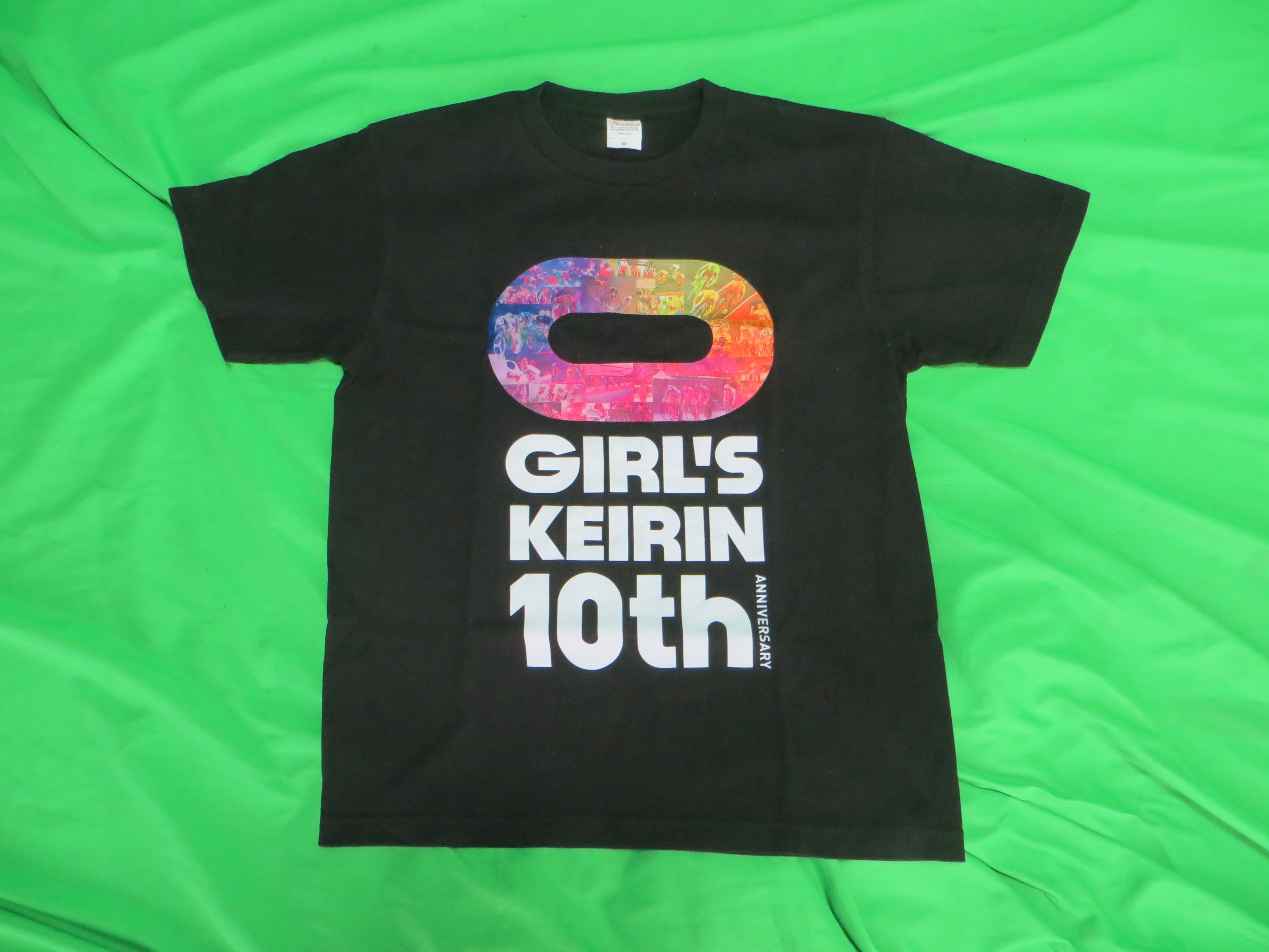 Rare! Never Used Short Sleeve Official Girl'S Keirin T-shirt Japanese M American S