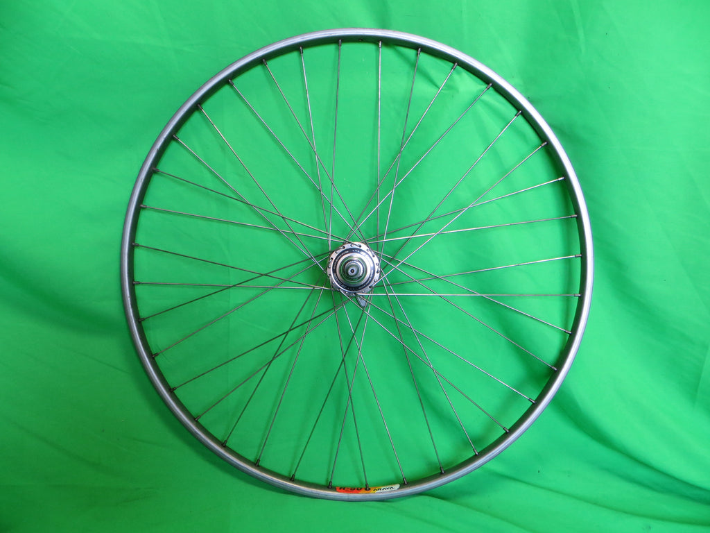 Araya R-50 700c Tubular rim, Sansin Pro Training  100mm/8mm Front Hub Quick Release (24120102)