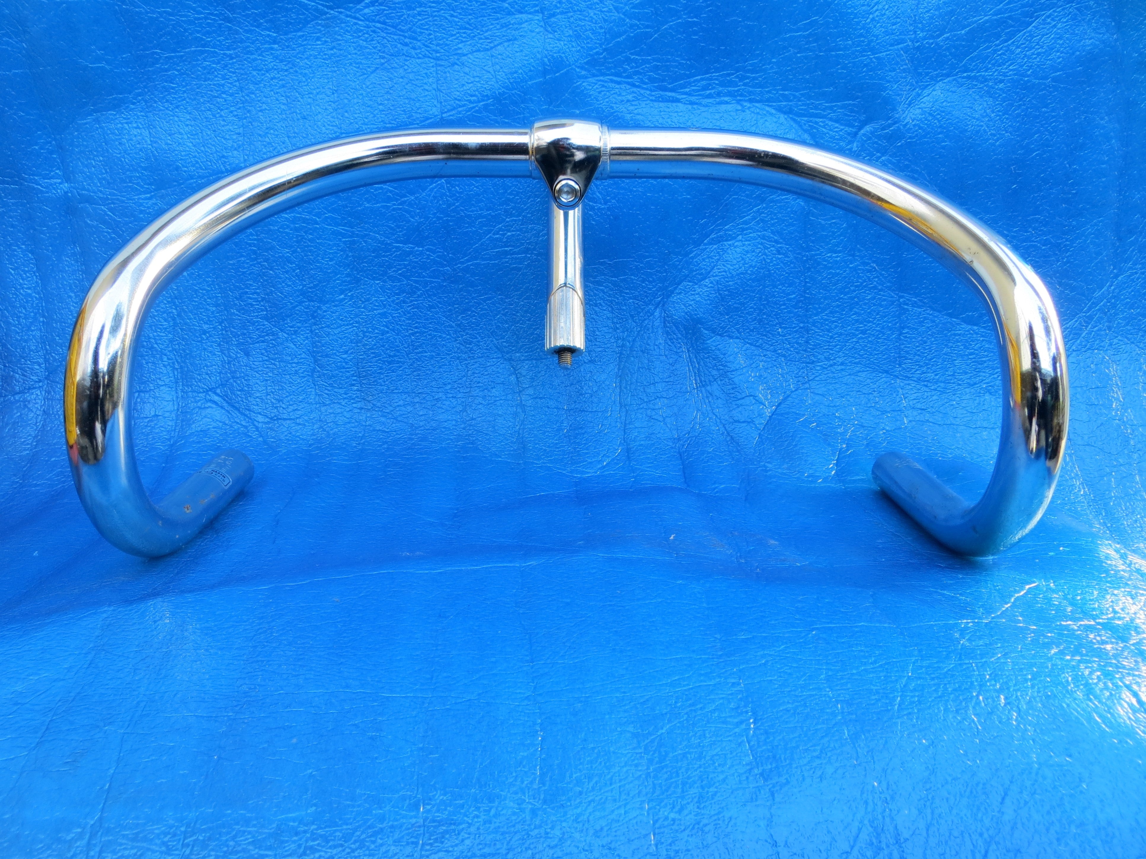 B123 370mm CrMo NJS Handlebar, Nitto Jaguar, 115mm/58 degree Steel NJS Stem (23112206)