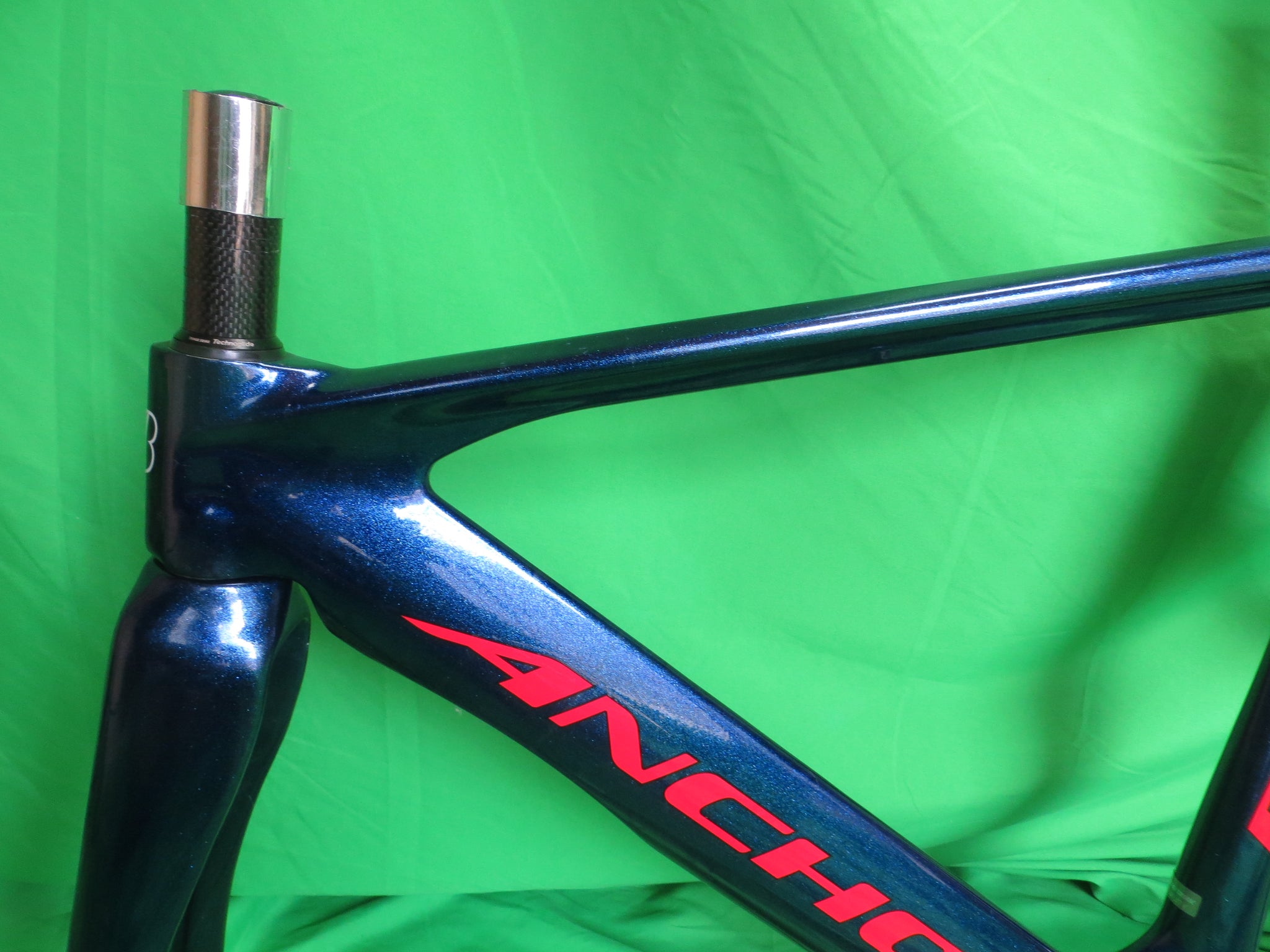 Anchor PHM9 Girl's Keirin Carbon Track Frame // Dark Blue Metallic
