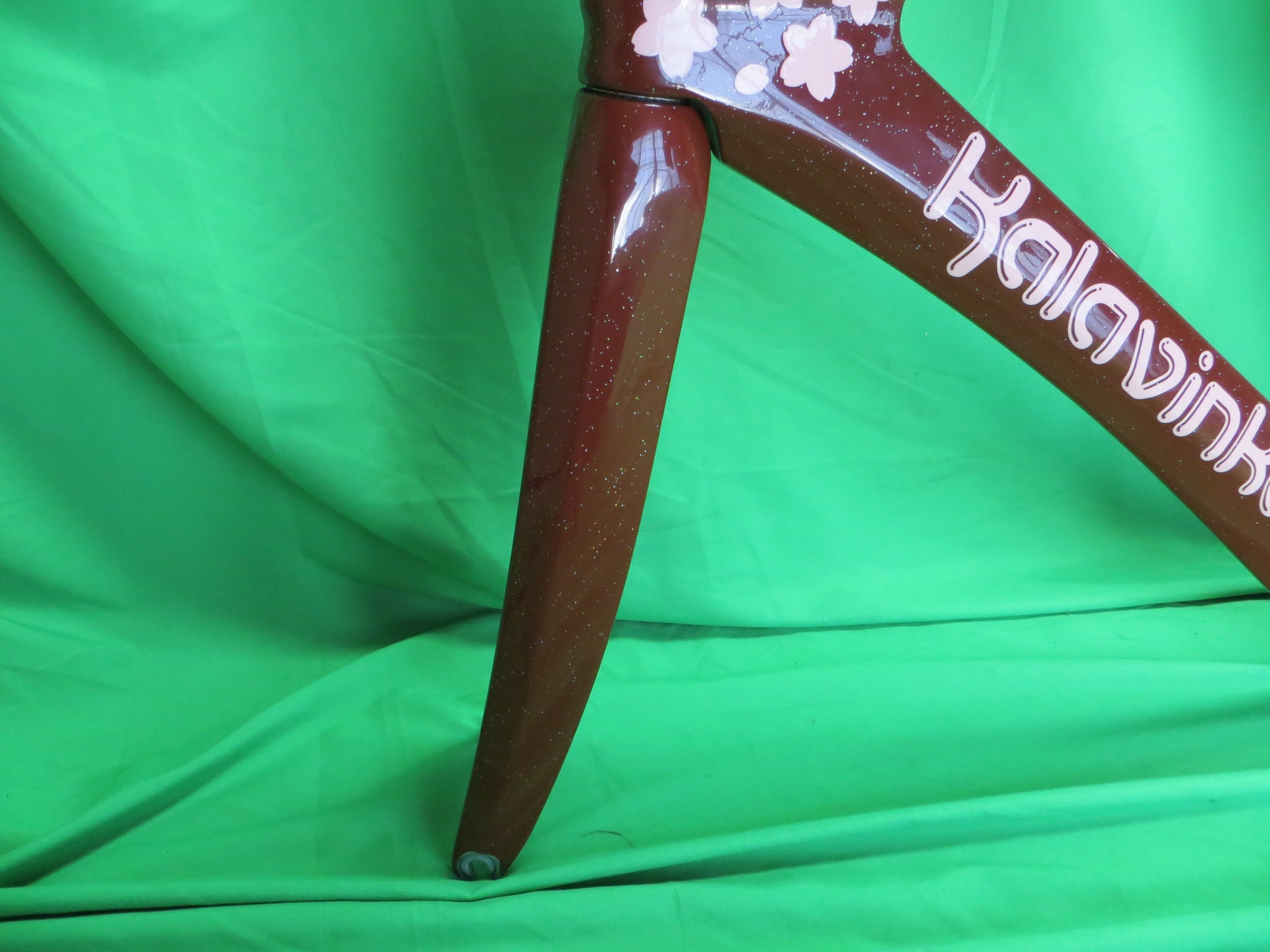Rare! Kalavinka Girl'S Keirin Carbon Track Frame // Dark Red with