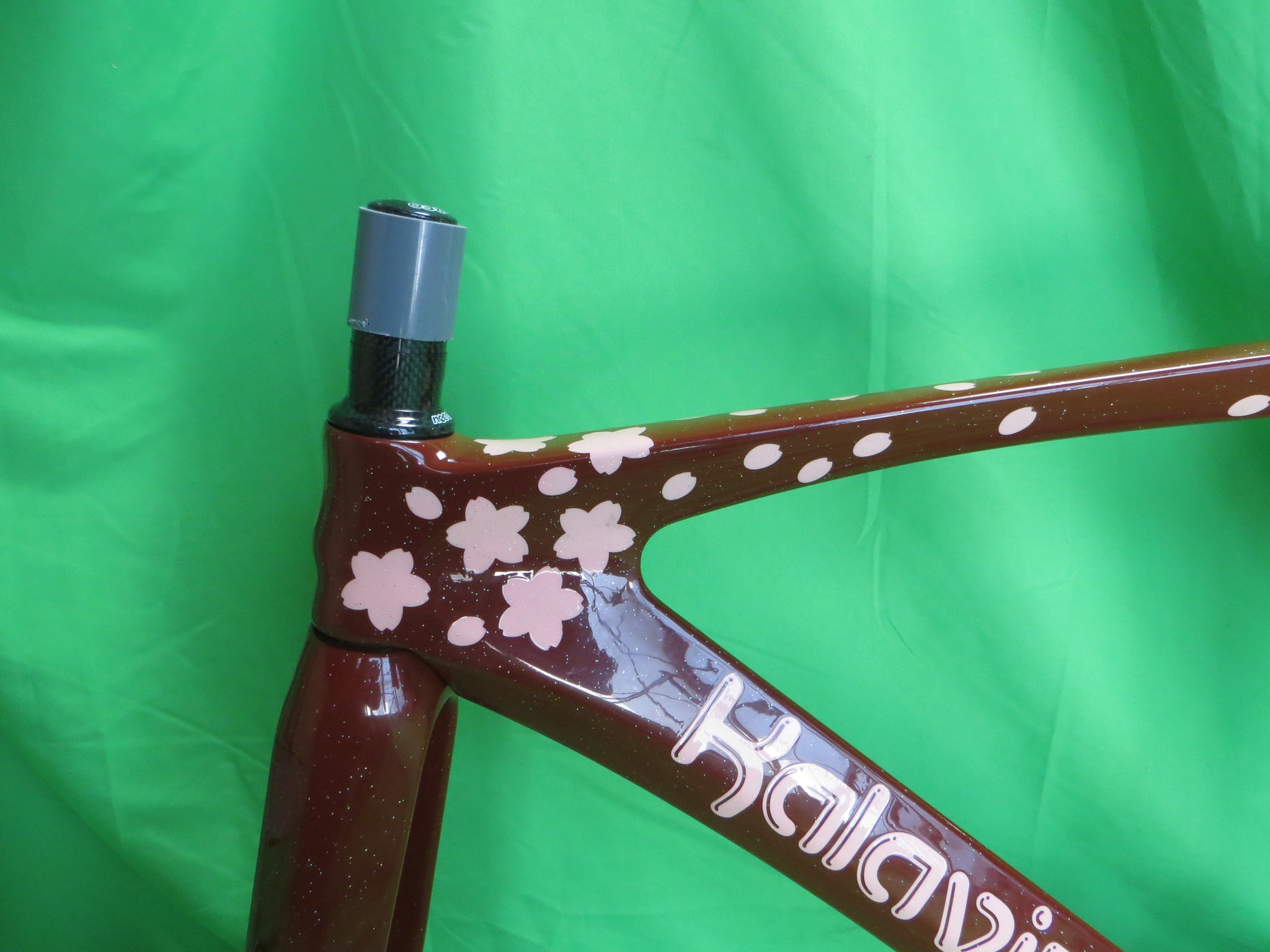 Rare! Kalavinka Girl'S Keirin Carbon Track Frame // Dark Red with