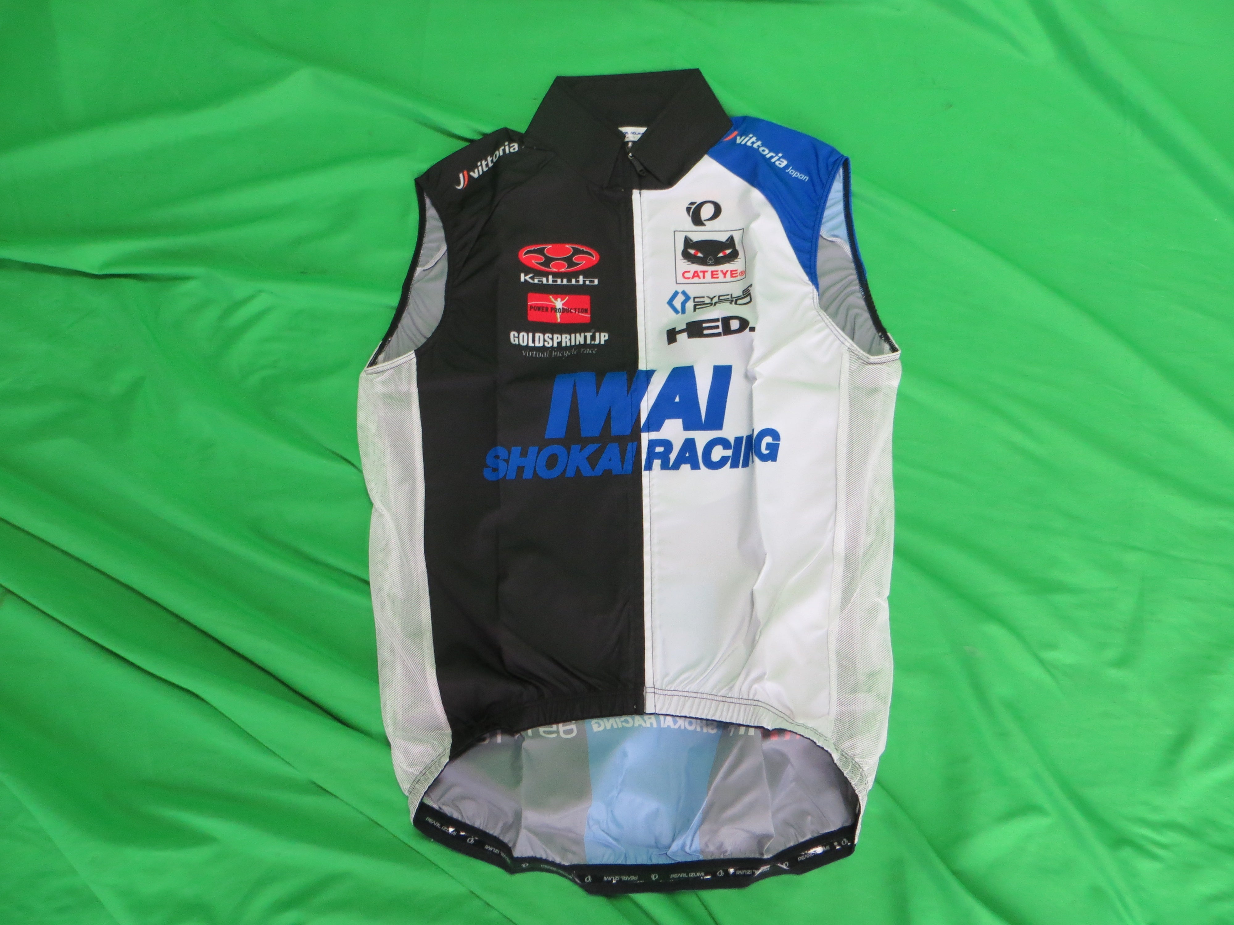 Never Used Pearl Izumi Iwai Shokai Ganwell Pro Official Sleeveless Jersey Japanese L Size (American M) /241208