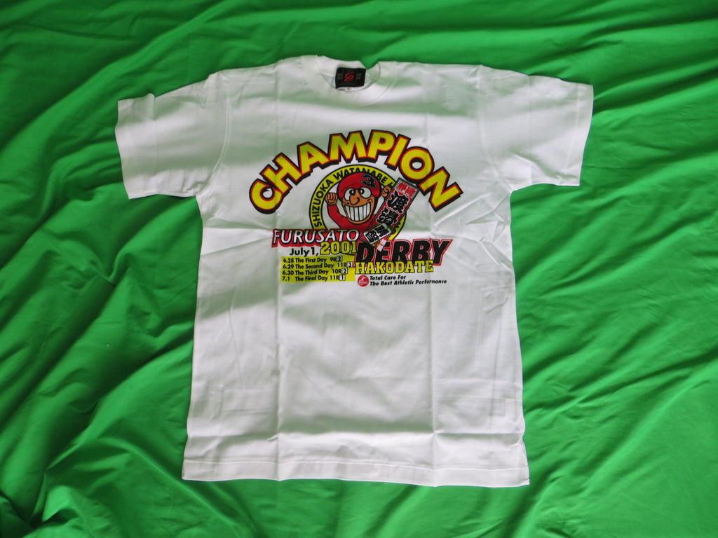 Never Used Short Sleeve Official Keirin T-shirt Japanese L/ American M