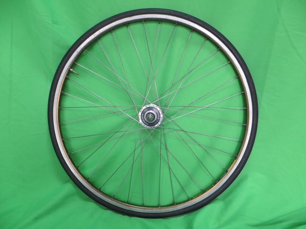 Mavic Reflex SUP Clincher 36H 700c Rim, Shimano Dura Ace HB-7600 Rear Hub 120mm, CBA Plus TIre (25042011)