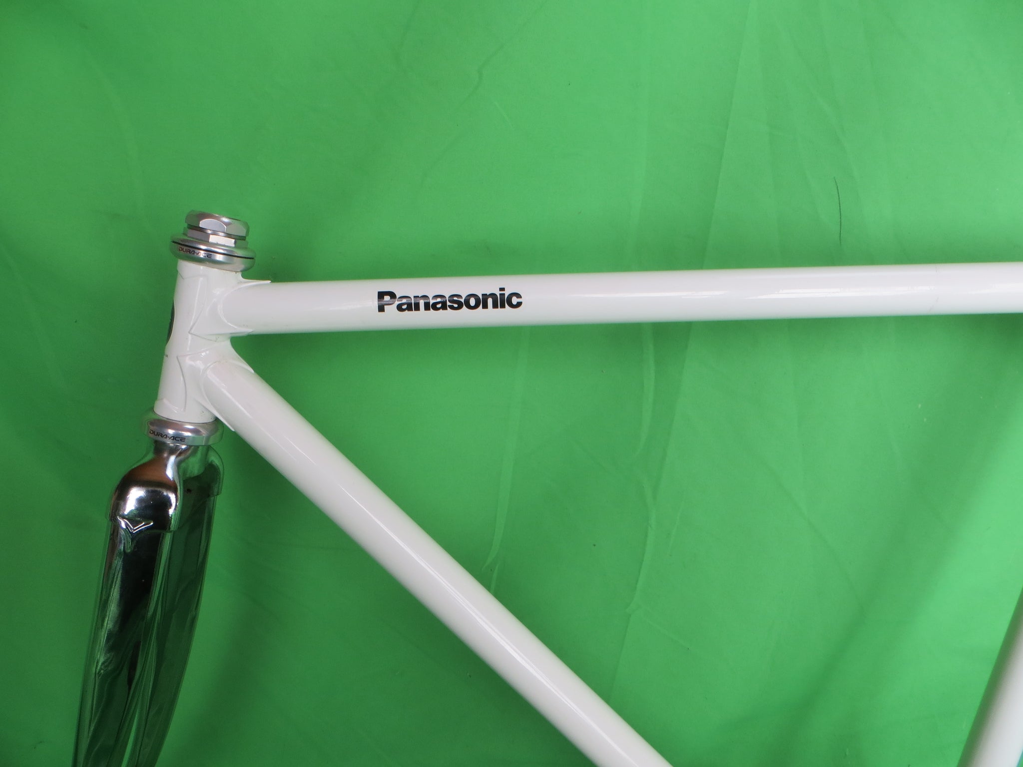 Panasonic Columbus Max Fork // Chrome Plated Fork / White // 50.5