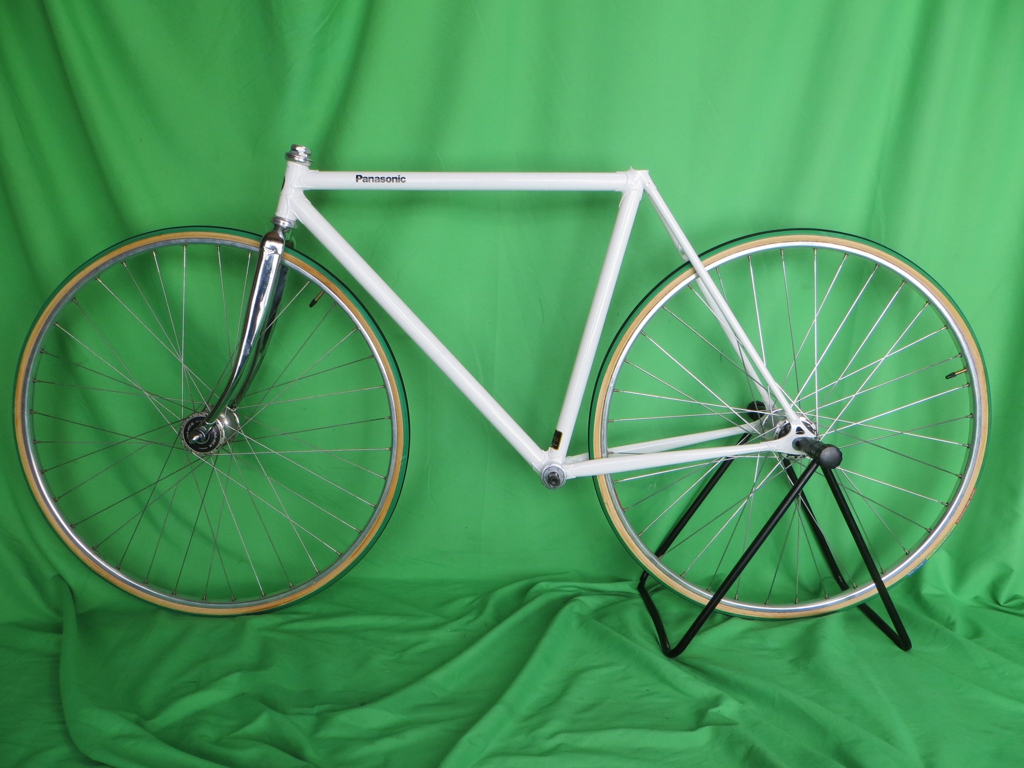 Panasonic Columbus Max Fork // Chrome Plated Fork / White // 50.5