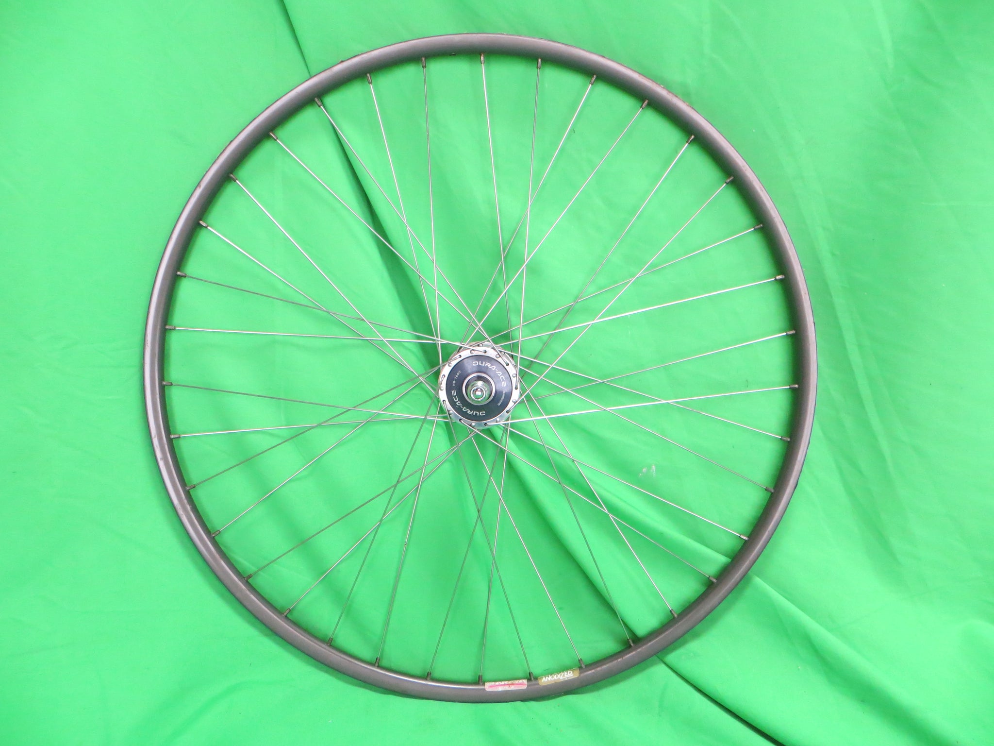 Araya Aero 4 700c 36H Tubular Rim, Shimano Dura Ace HB-7600 100mm/8mm NJS Front Hub (25042303)