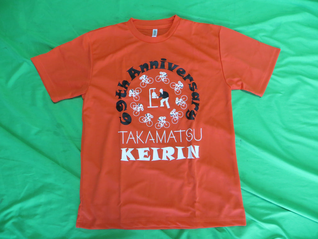 Never Used Short Sleeve Official Keirin T-shirt Japanese L American M /250507