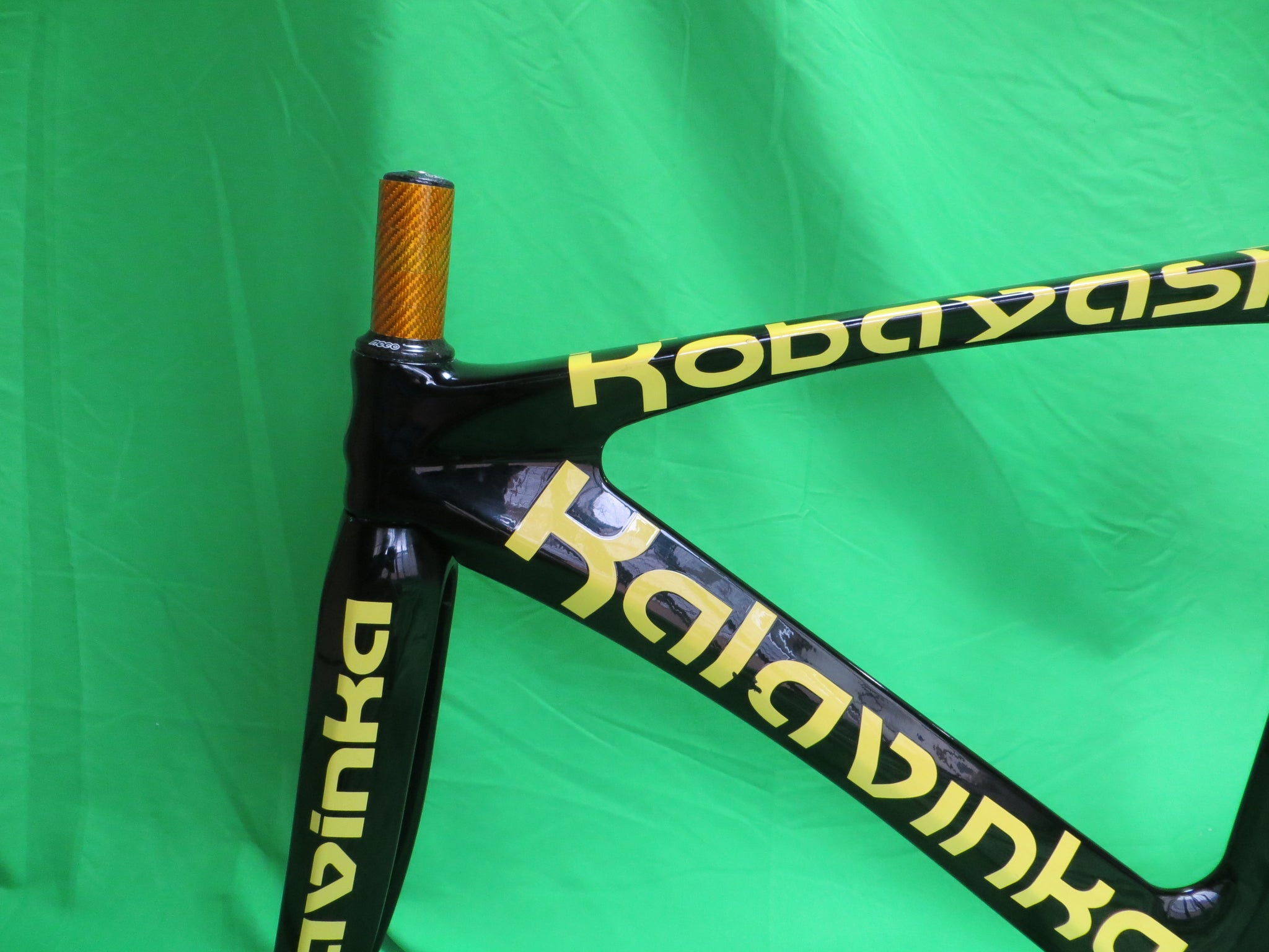 Rare! Kalavinka Girl'S Keirin Carbon Track Frame // Black // 47cm
