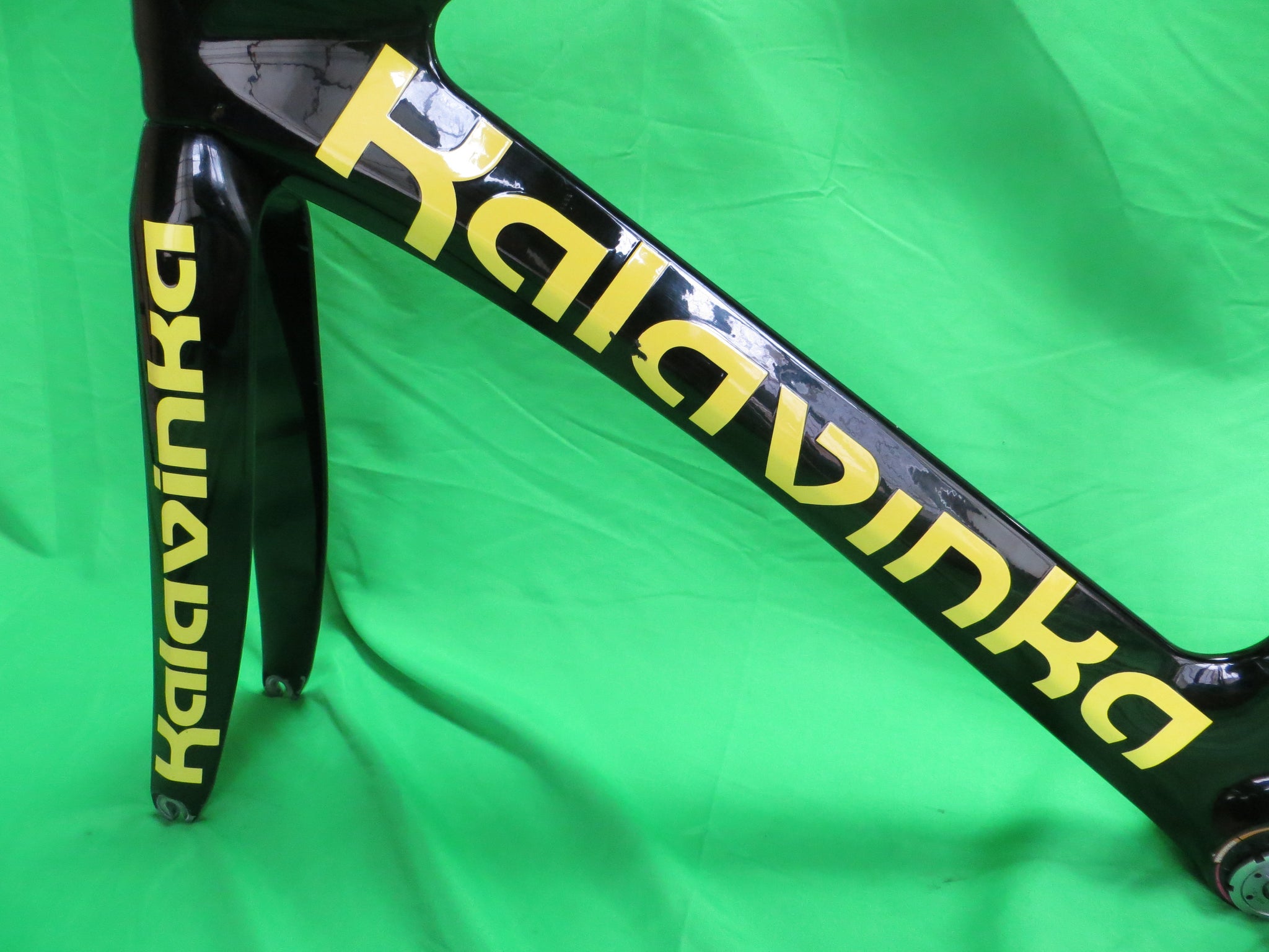 【R&B】Kaelyn Rare! Kalavinka Girl'S Keirin Carbon Track Frame // Black