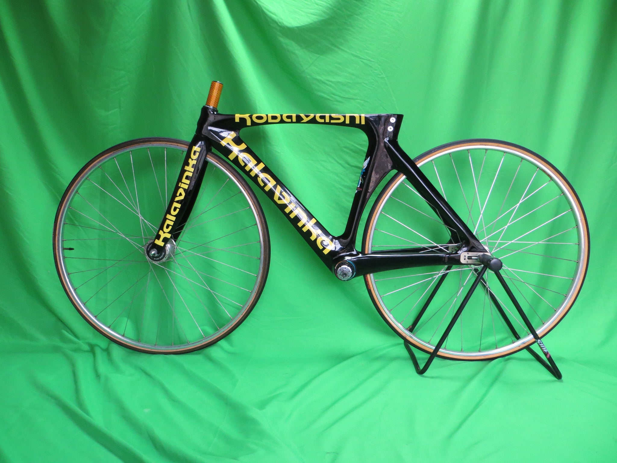 Rare! Kalavinka Girl'S Keirin Carbon Track Frame // Black // 47cm