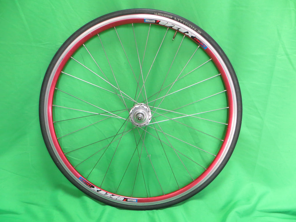 X Keymet XR240 Clincher 32H 700c Rim, Yoshigai Gram Compe Non NJS Rear Hub 120mm, Michelin TIre (25061602)