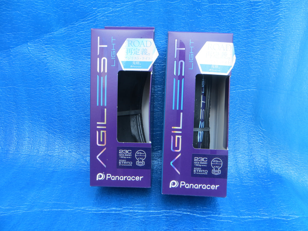 Never Used Panaracer Agilist Light Tire 700c x 23c Clincher PAIR (25061618)