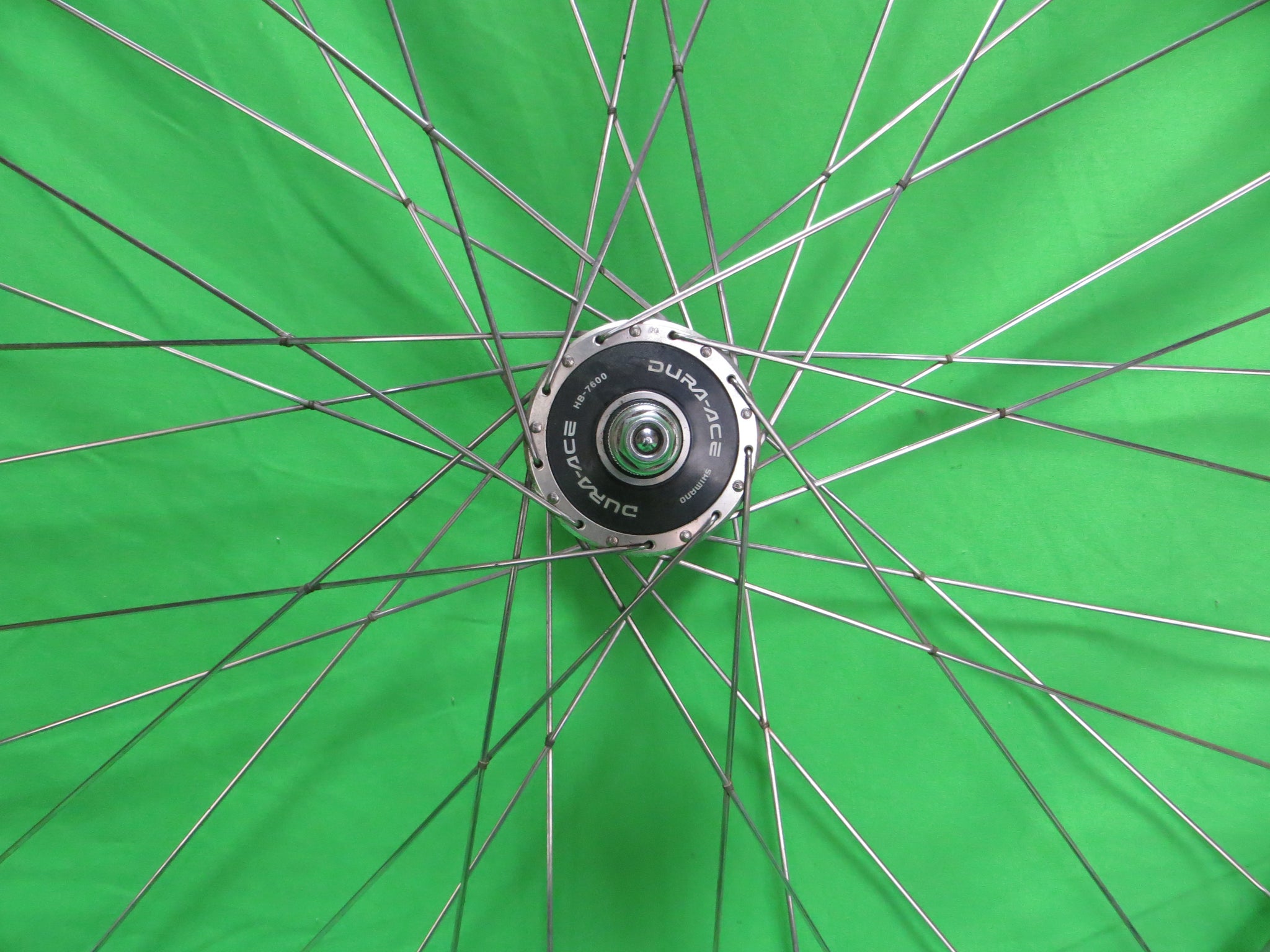 Araya Gold 16B 700c Tubular NJS rim, Shimano Dura Ace HB-7600 NJS