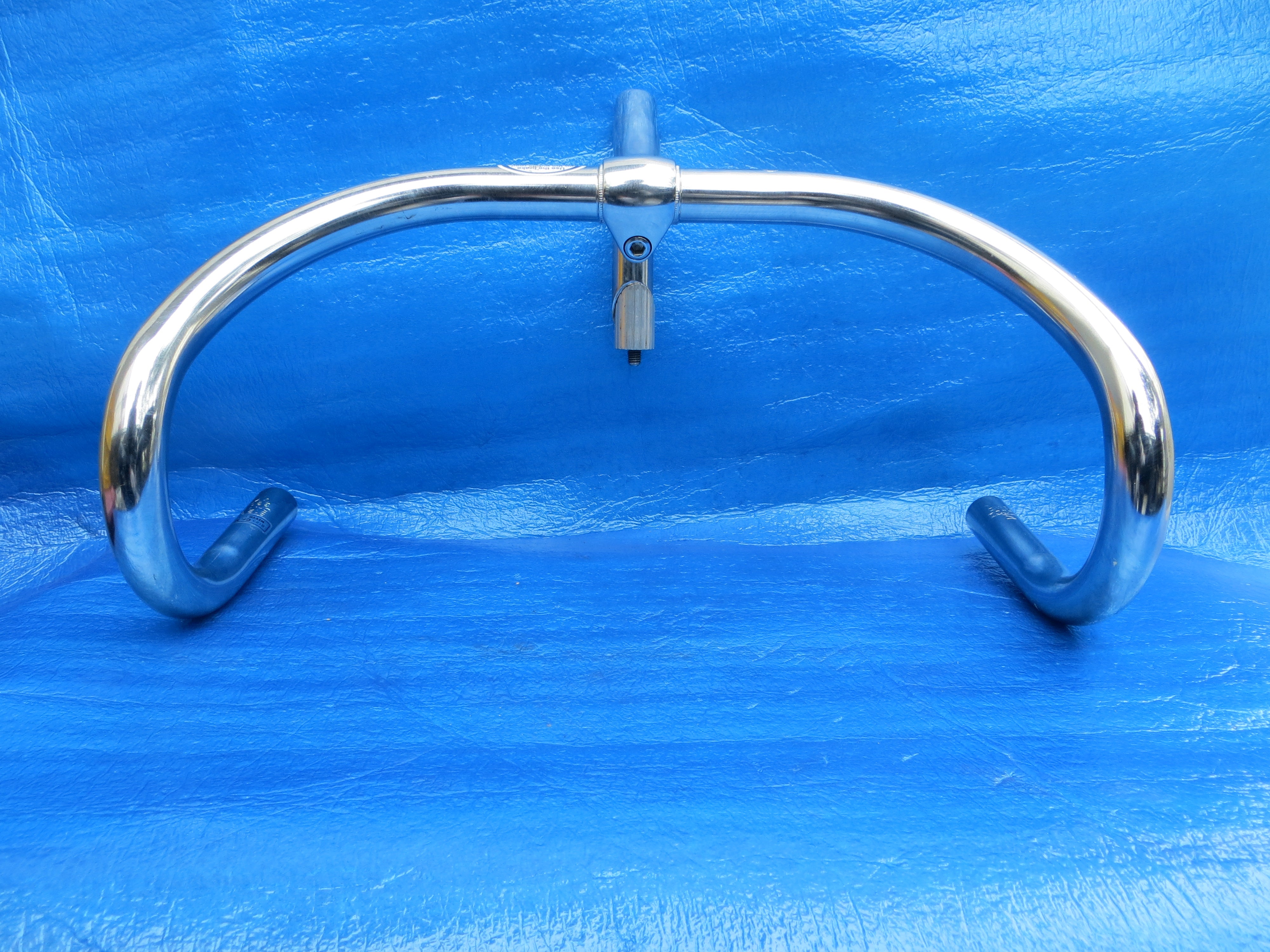 B123 390mm CrMo NJS Handlebar, Nitto Jaguar 100mm/58 degree Steel NJS Stem (24100613)