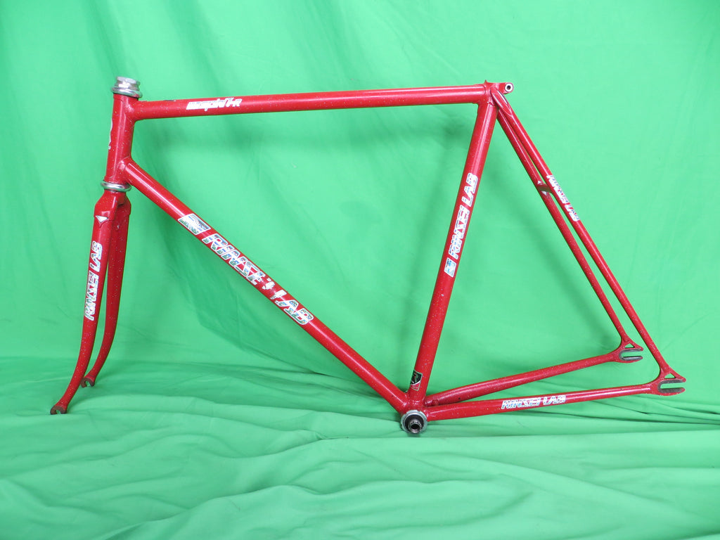 RINSEI LAB // Red with Rainbow Flake // 54cm