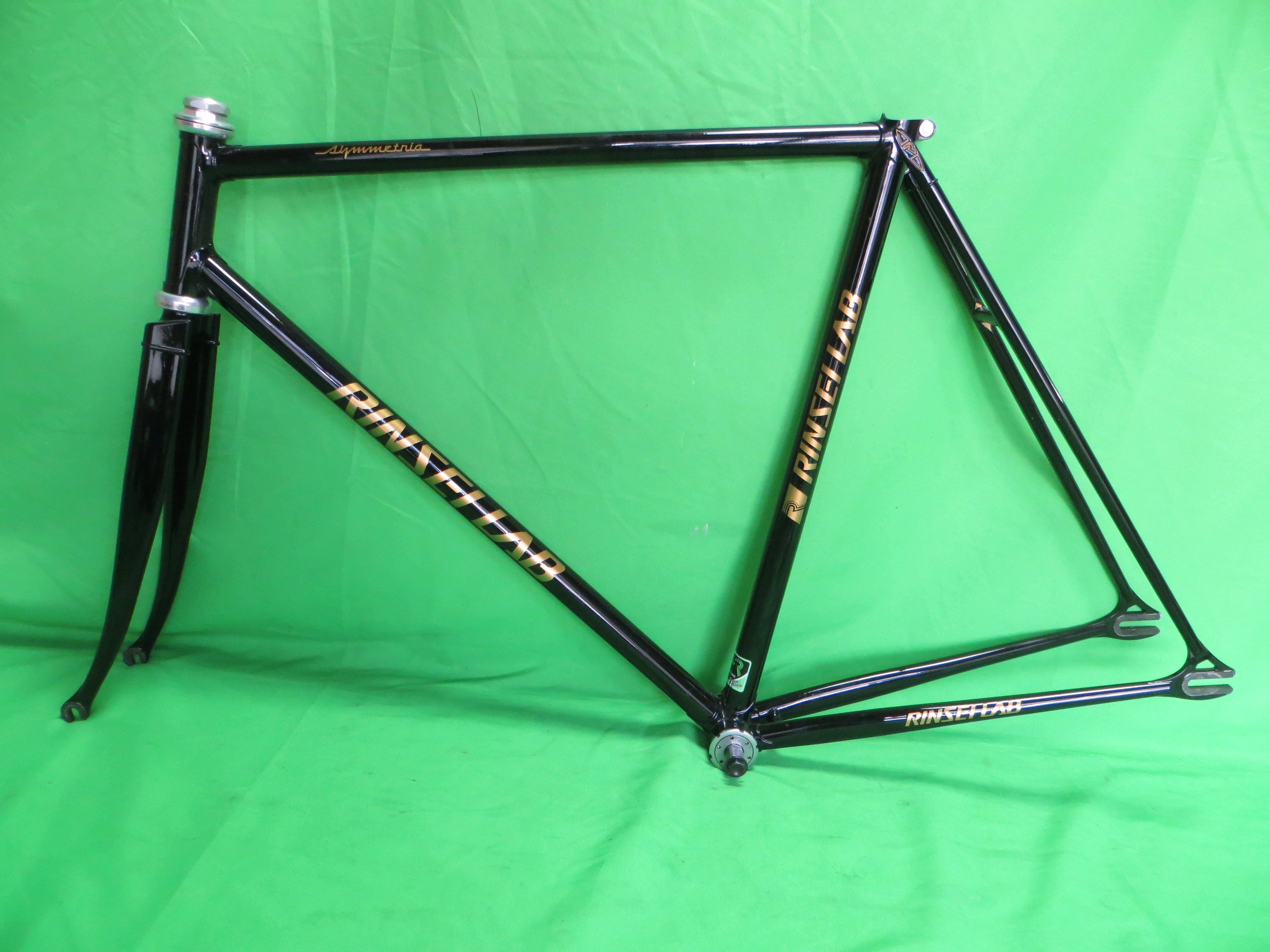 RINSEI LAB Columbus Max Fork // Black  // 54.5cm
