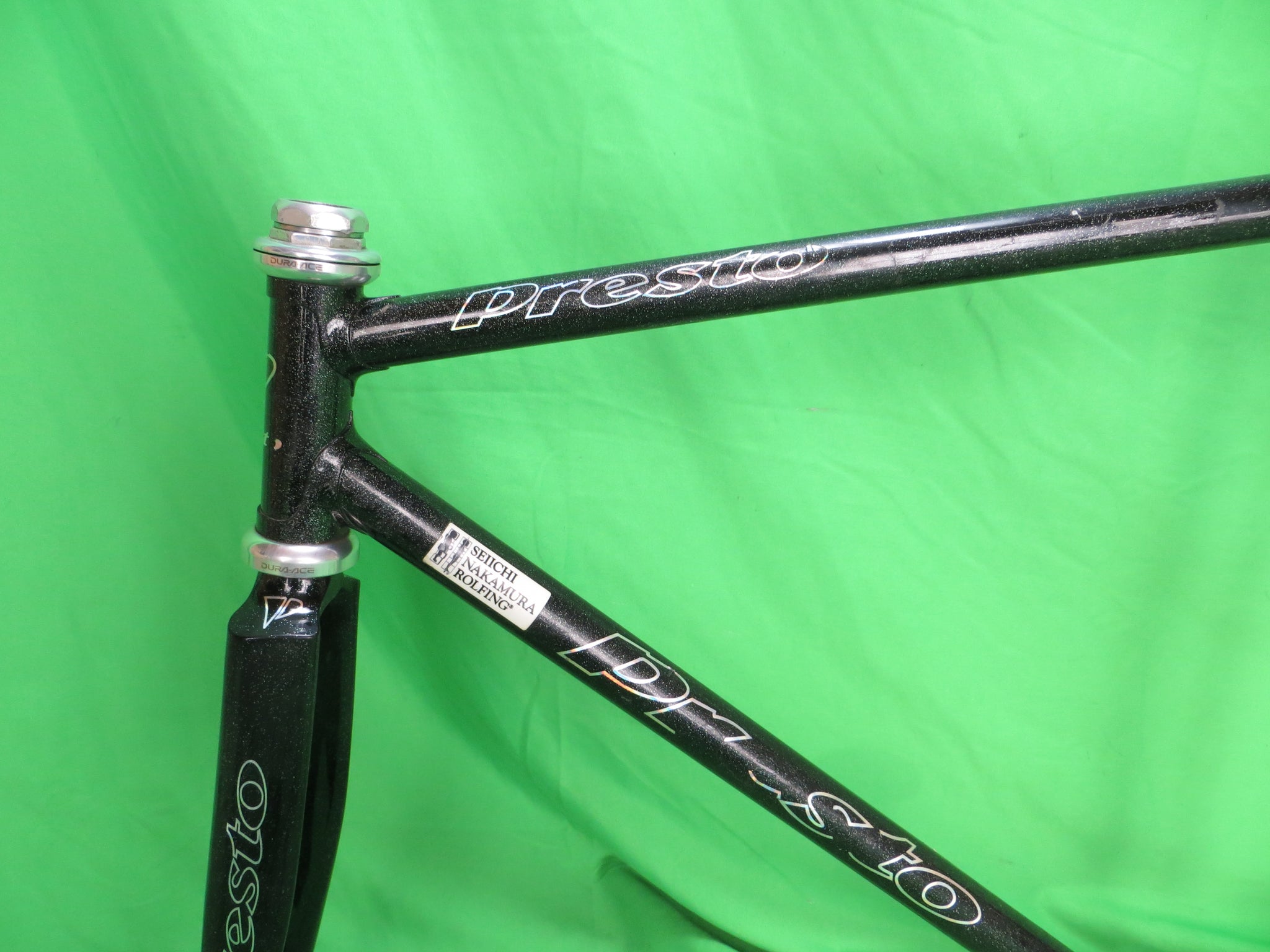 Presto Columbus Max Fork // Black with Silver Flake // 51cm – NJS