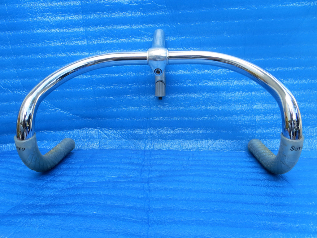 B123 380mm CrMo NJS Handlebar, Nitto Jaguar 90mm/58 degree AA NJS Stem, Soyo Grips (25072012)