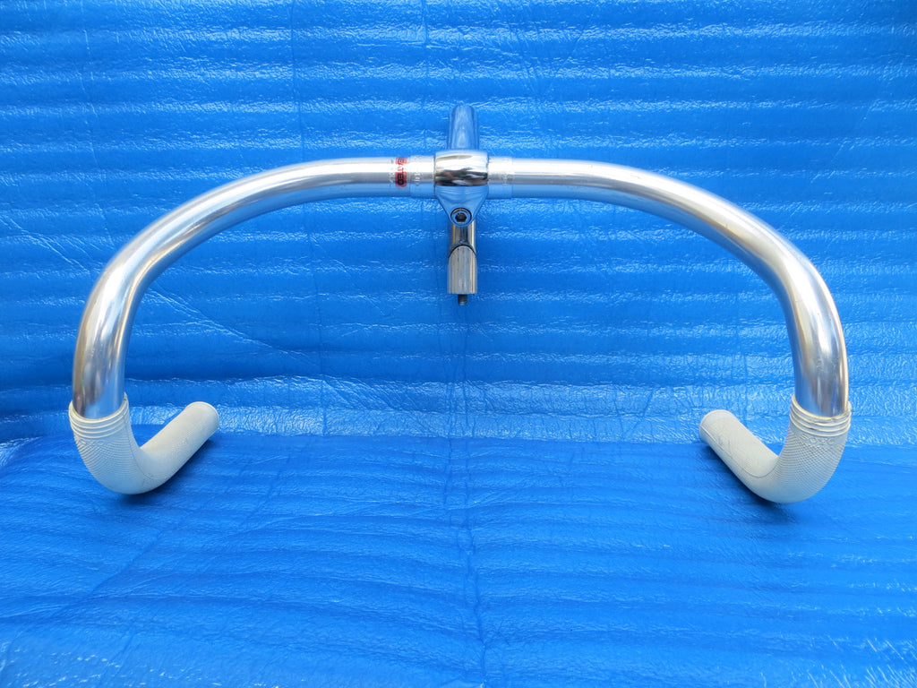 B123 380mm AA NJS Handlebar, Nitto Jaguar 105mm/58 degree Steel NJS Stem, Soyo Grips (25072014)