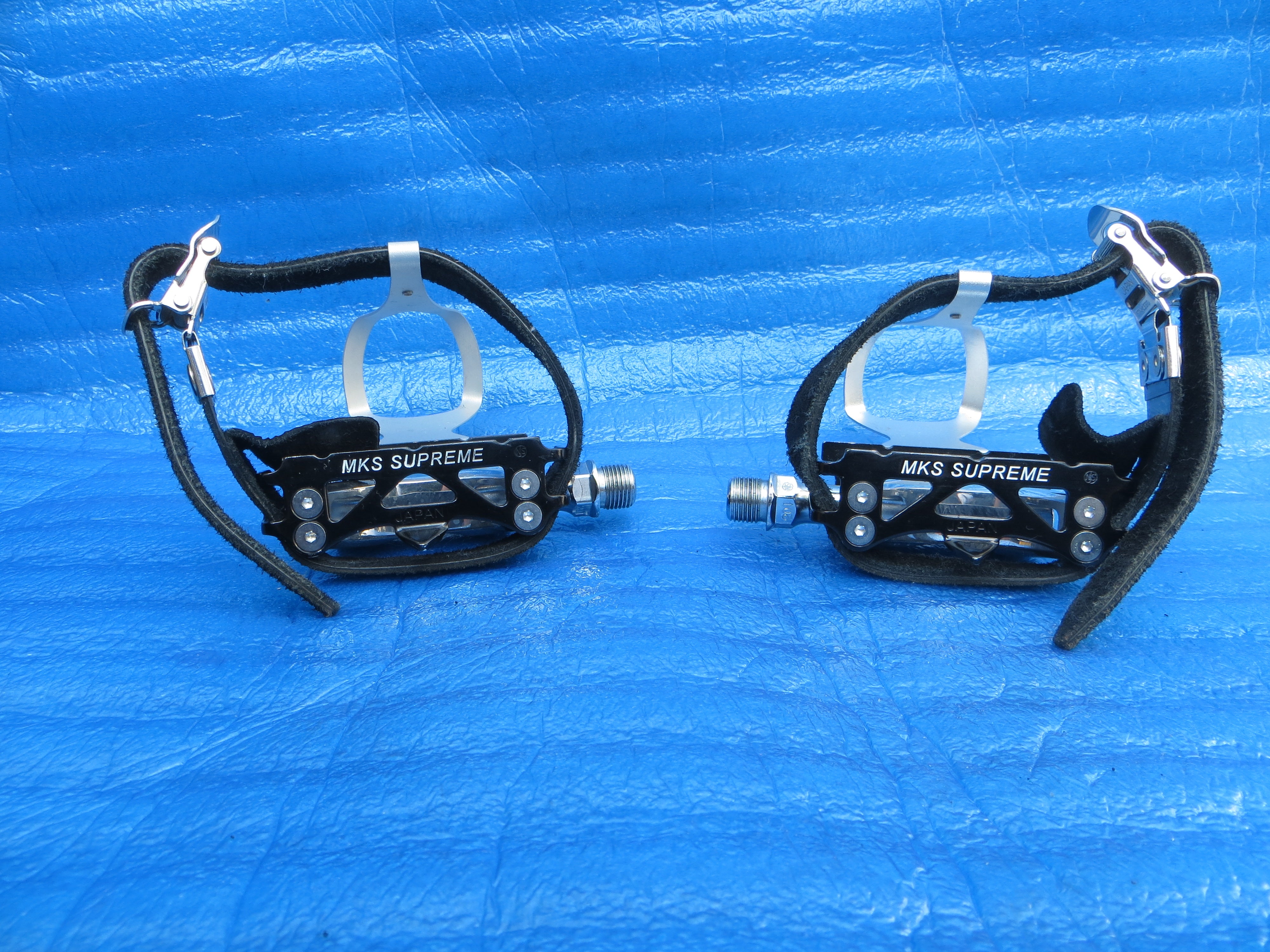 MKS Supreme NJS Pedals , MKS AA S-size NJS Clips and MKS Fit-alfa NJS Toe Straps (25072501)