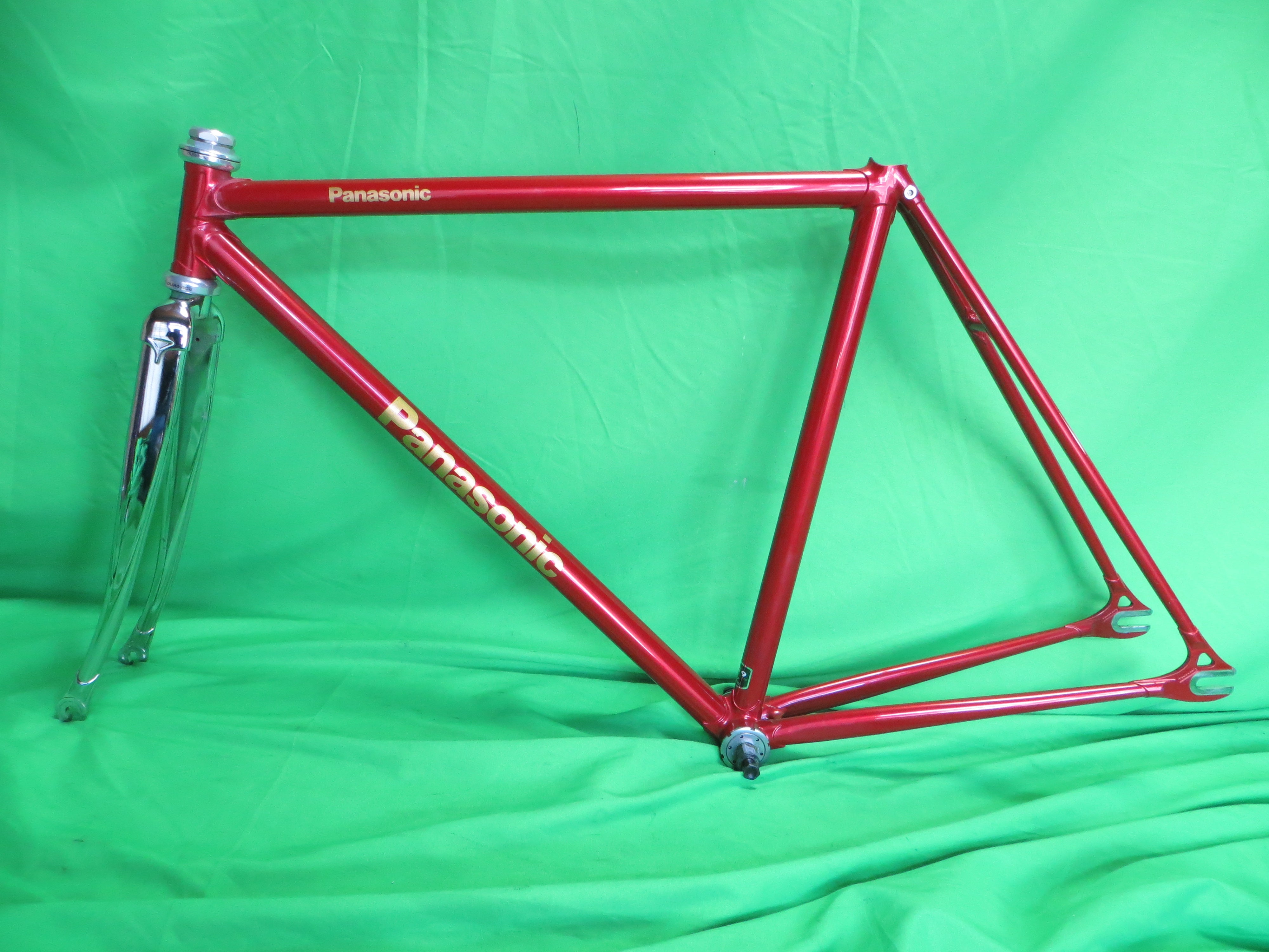Panasonic Columbus Max Fork // Red Chrome Plated Fork // 50.5cm