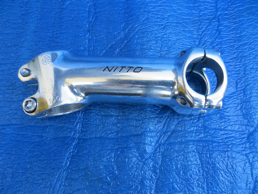 NITTO NJS刻印入り 115mm 競輪ステム NJS NOS Nitto Pearl NJS quill stem