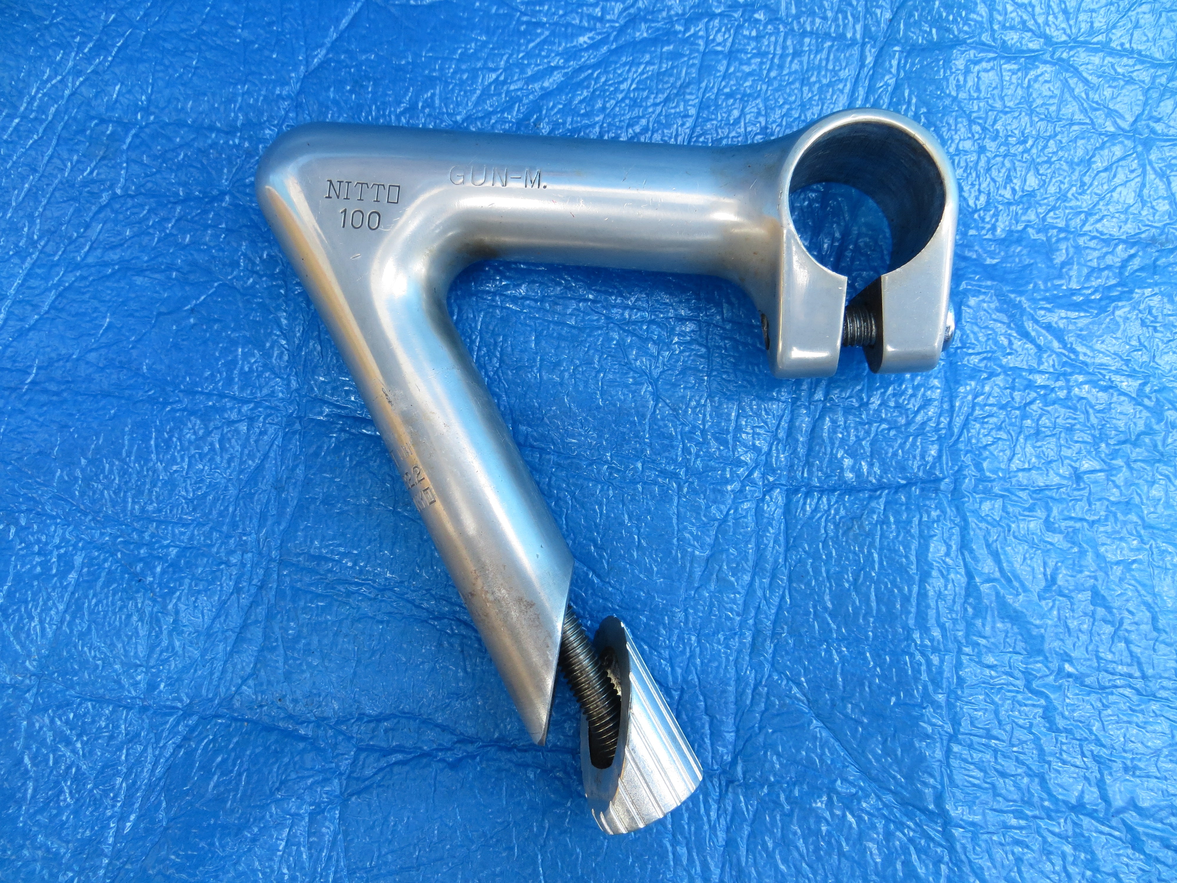 Nitto Jaguar 100mm 58Degree NJS Approved AA Stem Gun-metal (24011901)