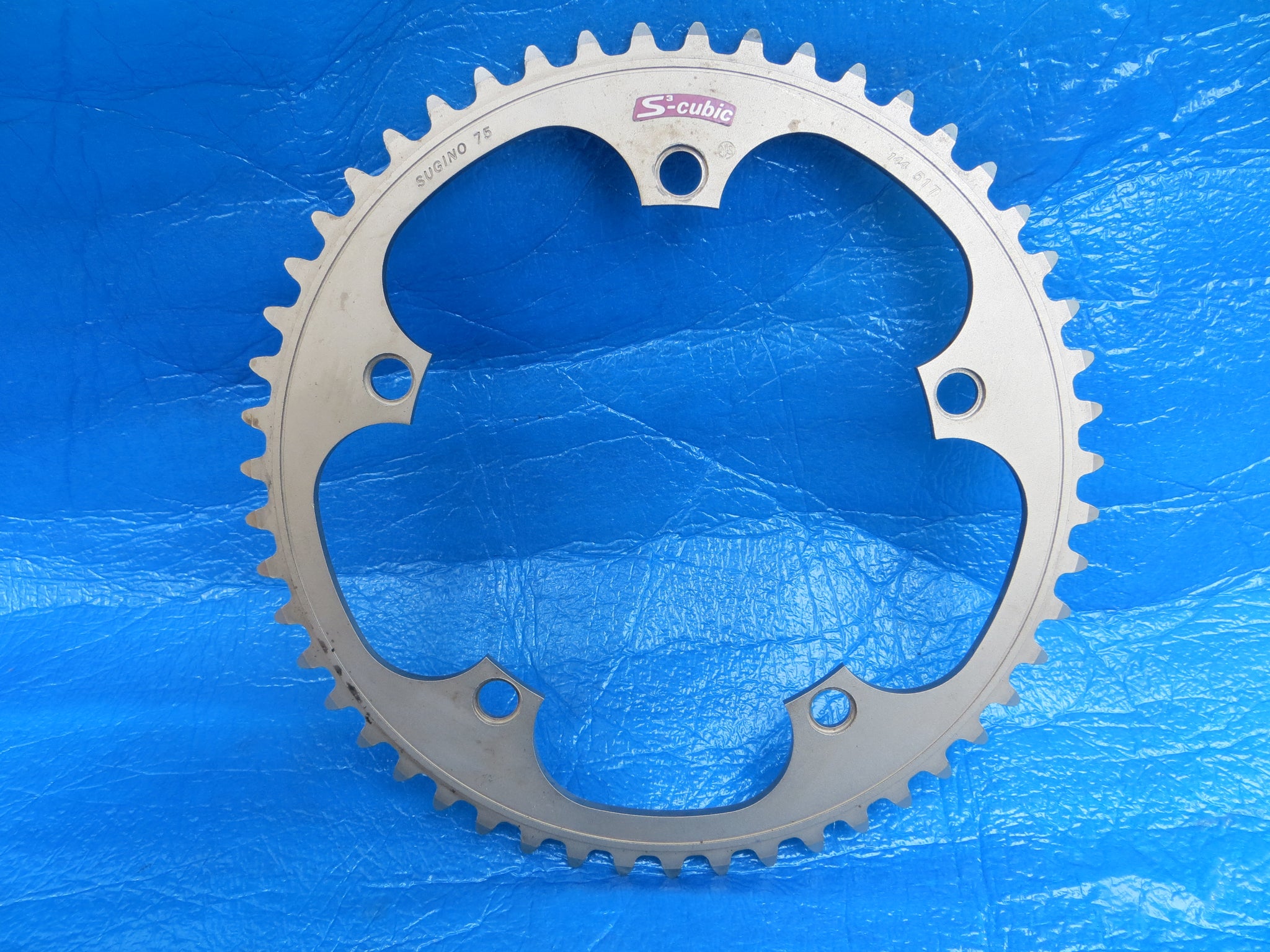 Sugino S-cubic 1/8" 144BCD NJS Chainring 51T Matte Finish (24011906)