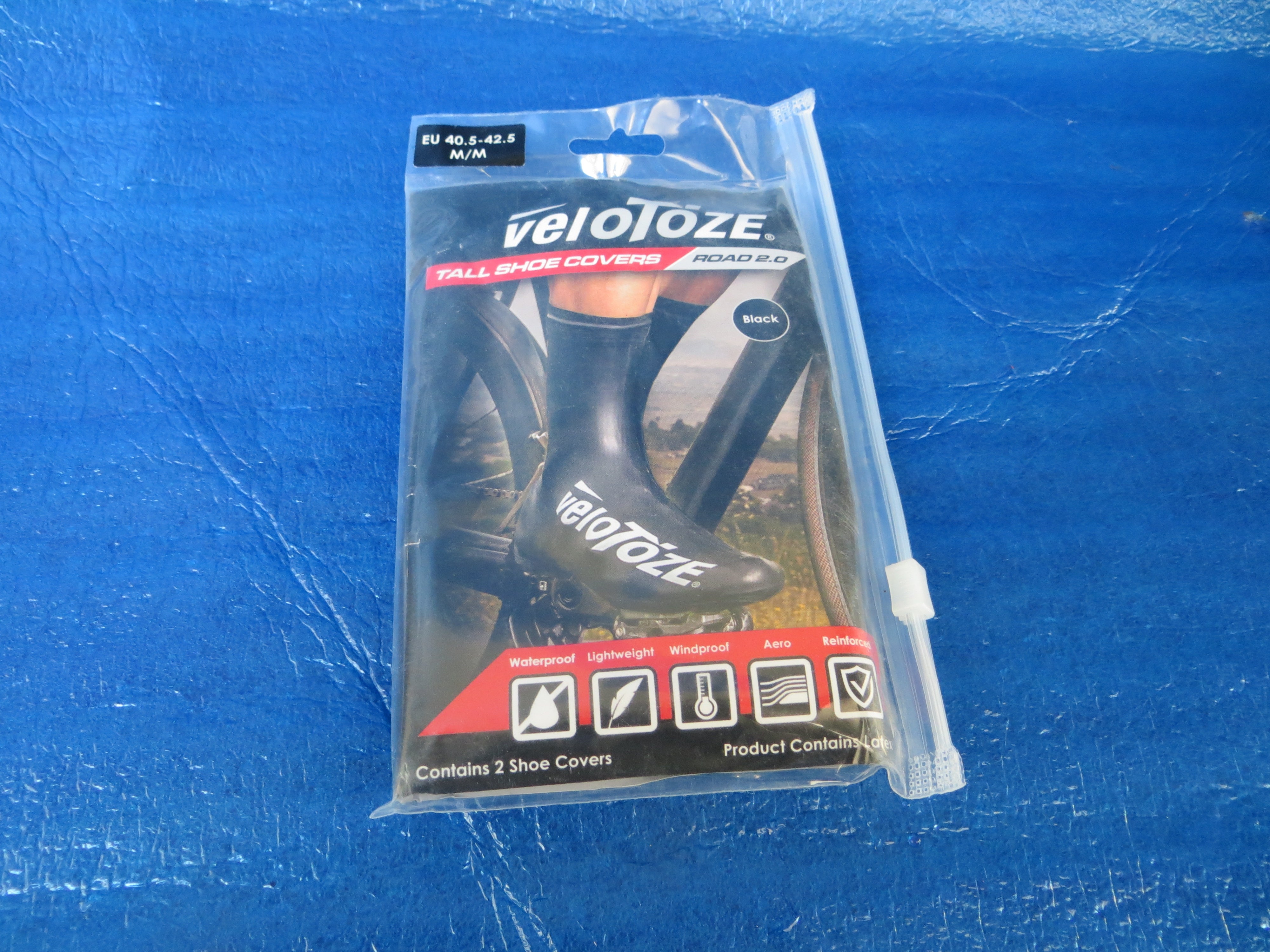 Never Used Velotoze Shoe Cover Black EU/40.5-42.5