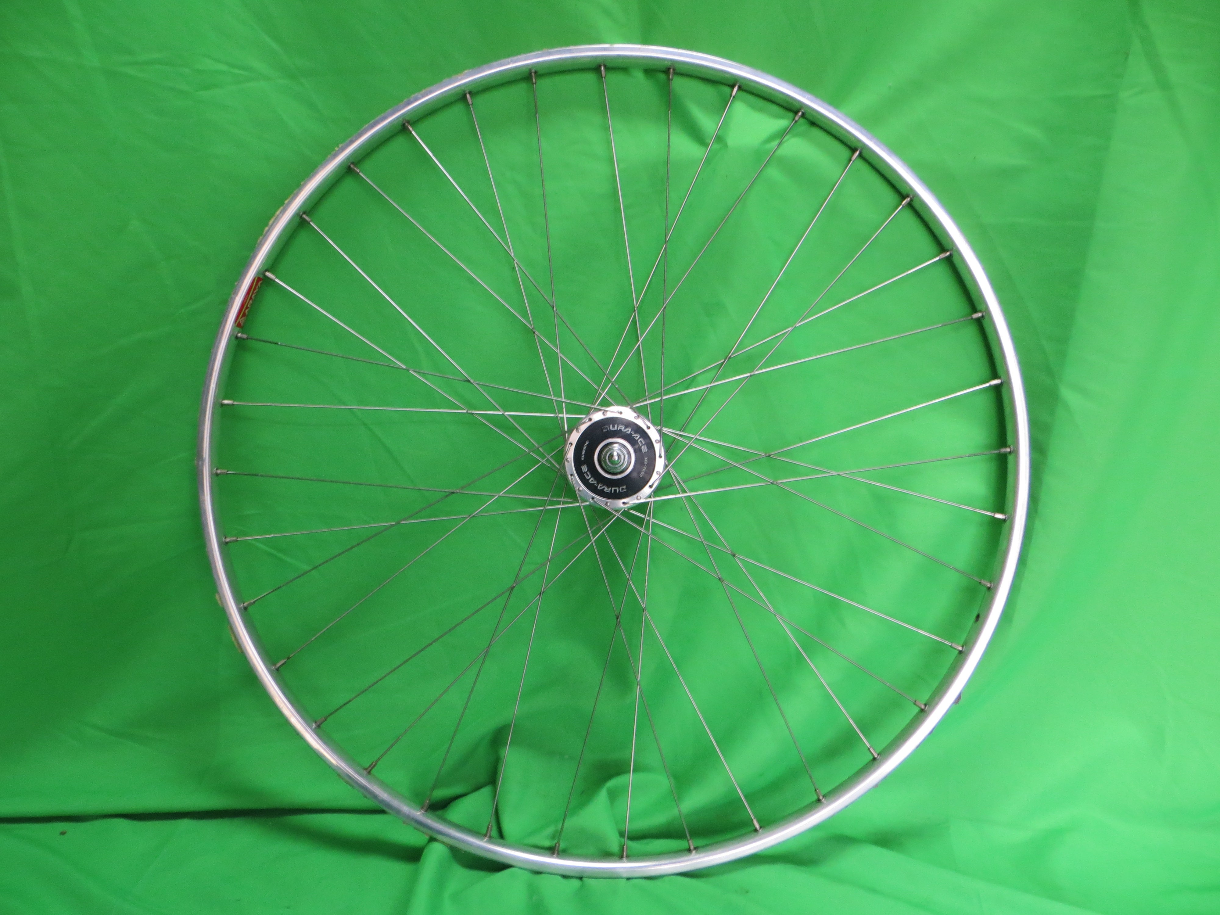 Araya Gold 16B 700c Tubular NJS rim, Shimano Dura Ace HB-7600 36H NJS 100mm/9mm Front Hub (24110503)