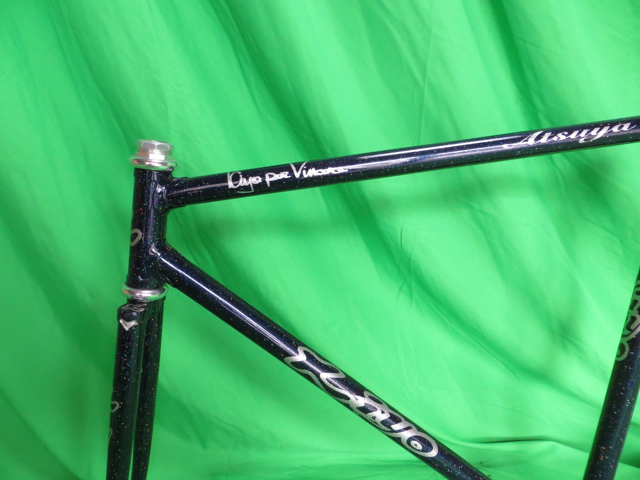 Kiyo Miyazawa // Navy Metallic with Rainbow Flake // 52cm – NJS EXPORT