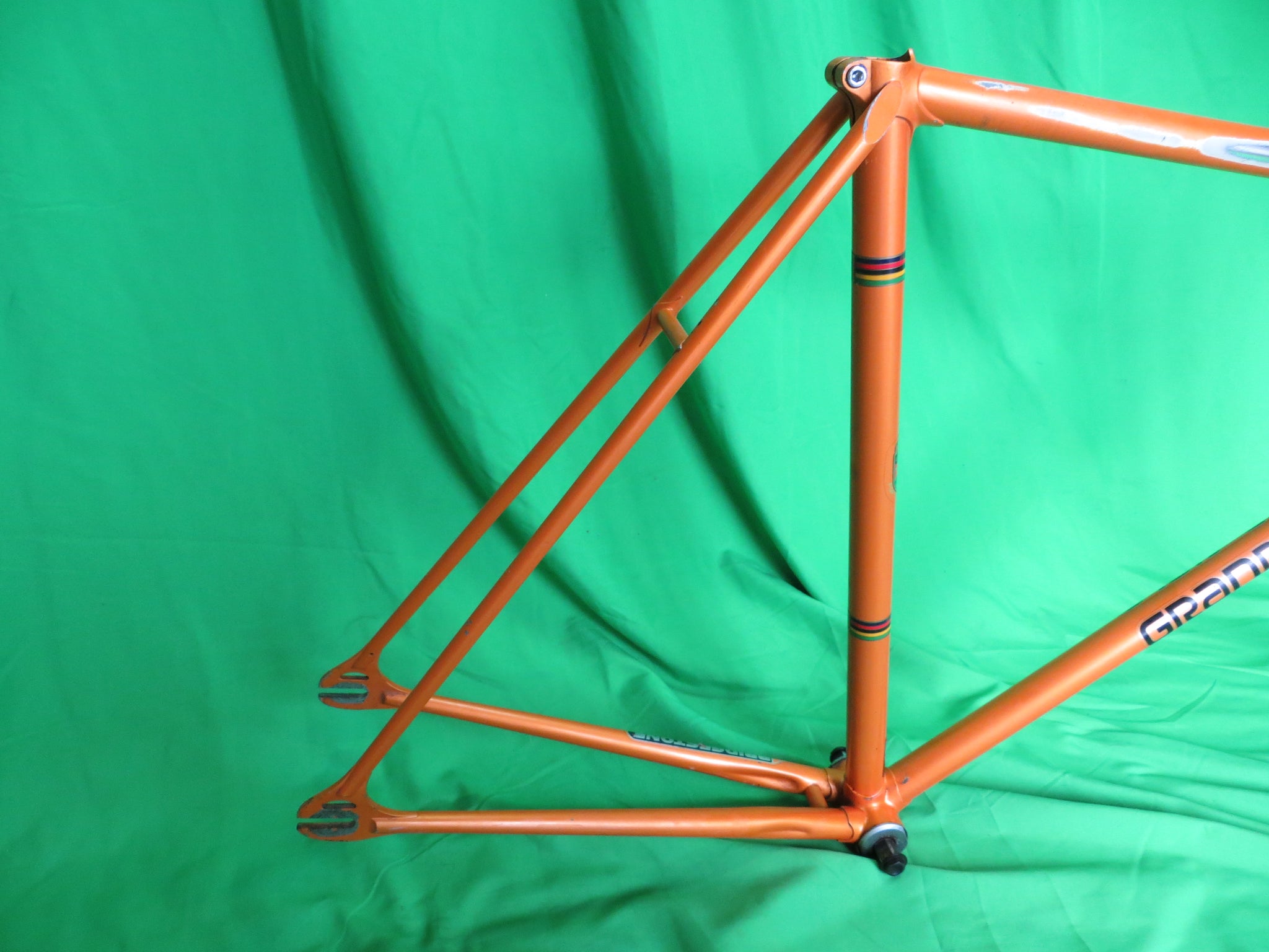 Vintage Grand-Velo Bridgestone Ishiwata 019 // Orange