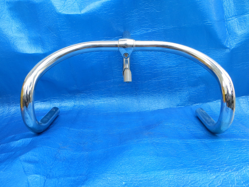B123 380mm Steel NJS Handlebar, Nitto Jaguar, 105mm/58 degree Steel NJS Stem (24020202)