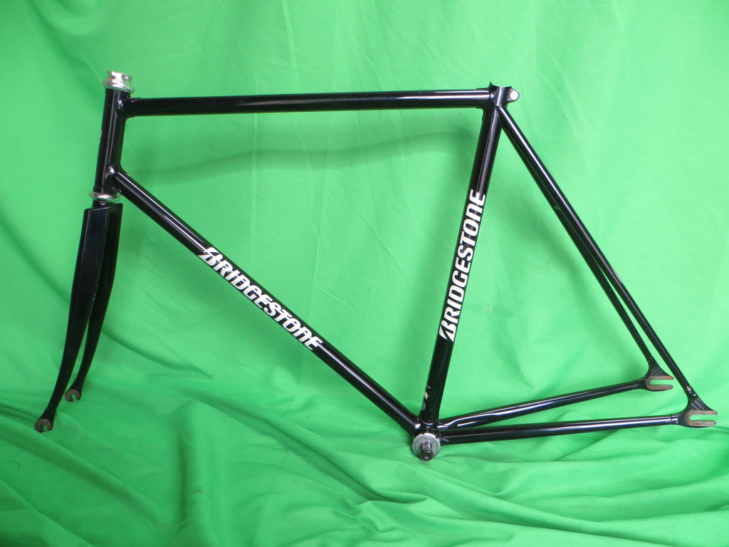 Bridgestone / Columbus Max Fork // Black with Fine Rainbow Flake // 54cm