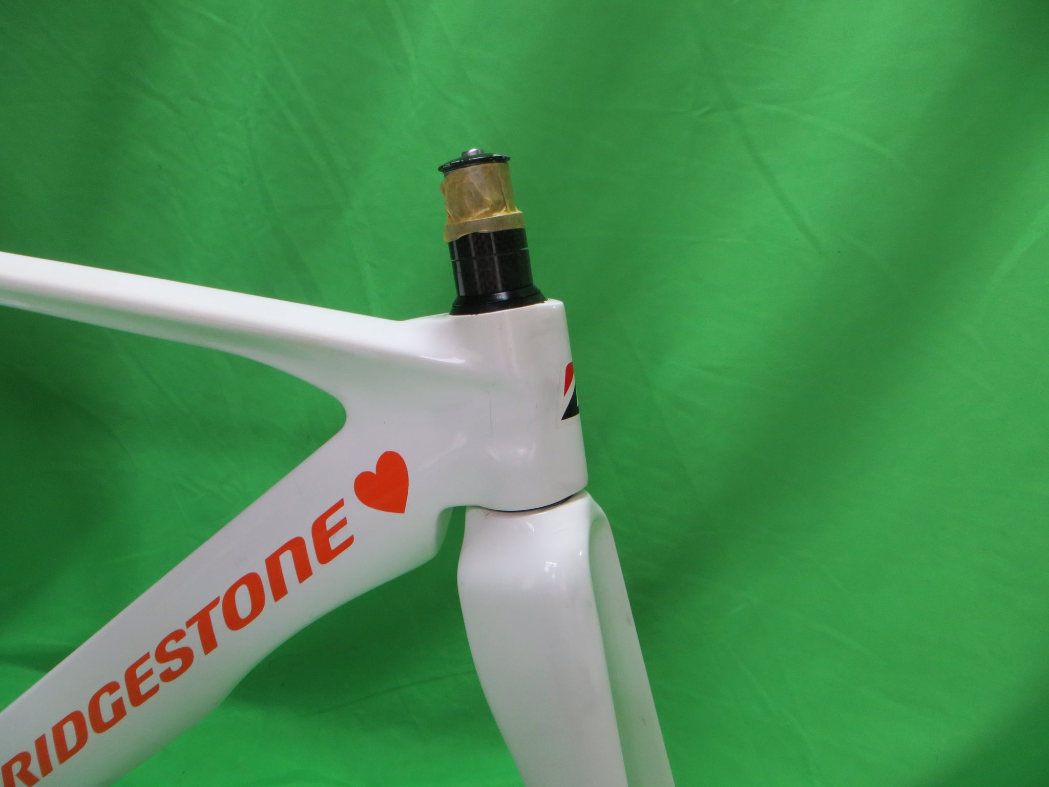Rare! Girls Keirin Bridgestone TR8 Carbon Track Frame // White