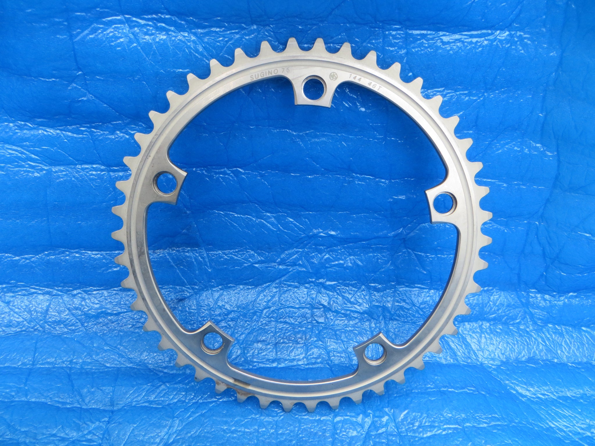 Sugino S-cubic Mirror Finish 144BCD 1/8" NJS Chainring 46T (25091309)
