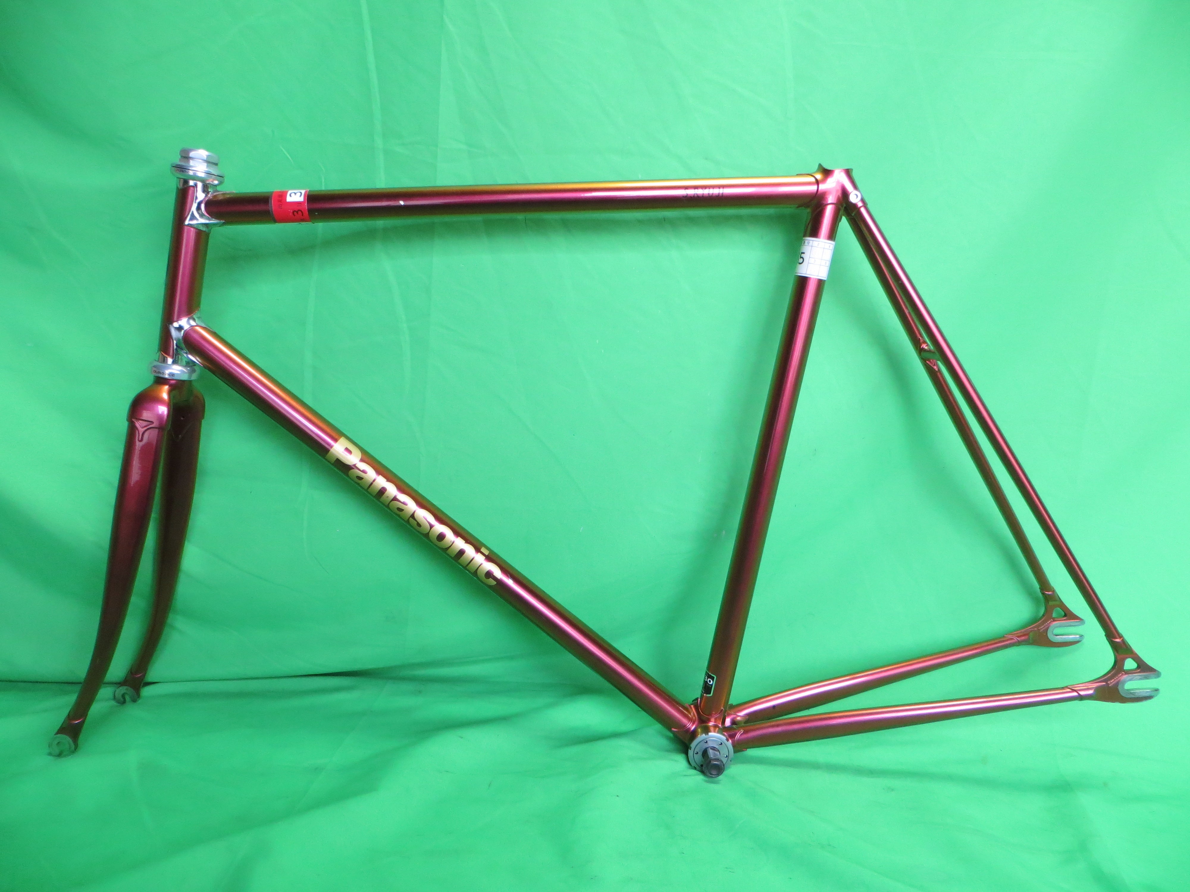 Panasonic Columbus Max Fork // Aurora / Chrome Plated Lugs // 56cm