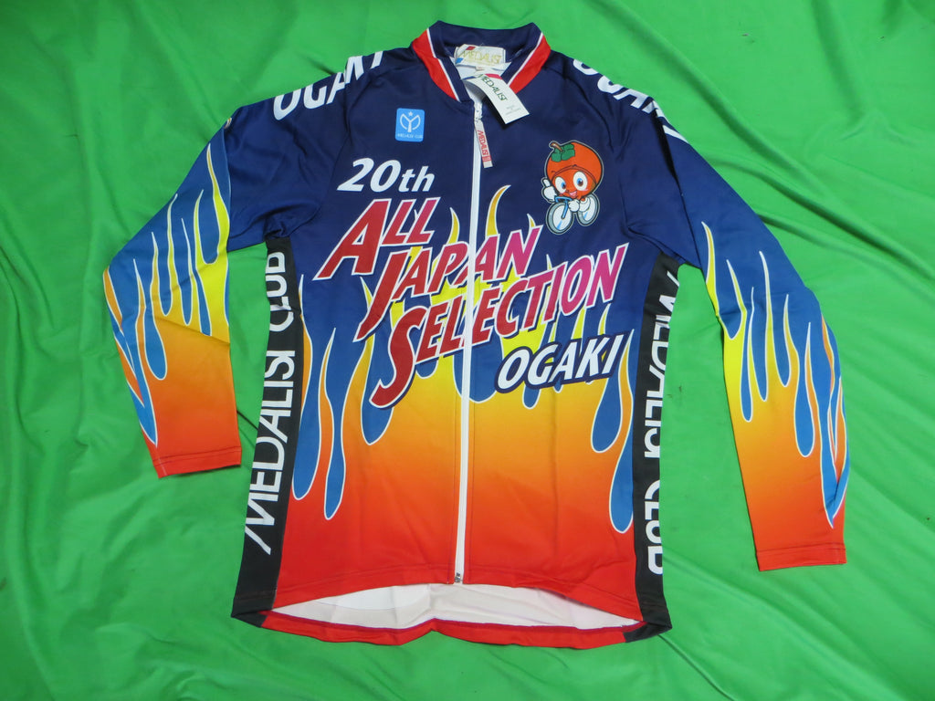 Never Used Medalist Club Official Keirin Cycling Jersey Japanese 2XL (American XL)