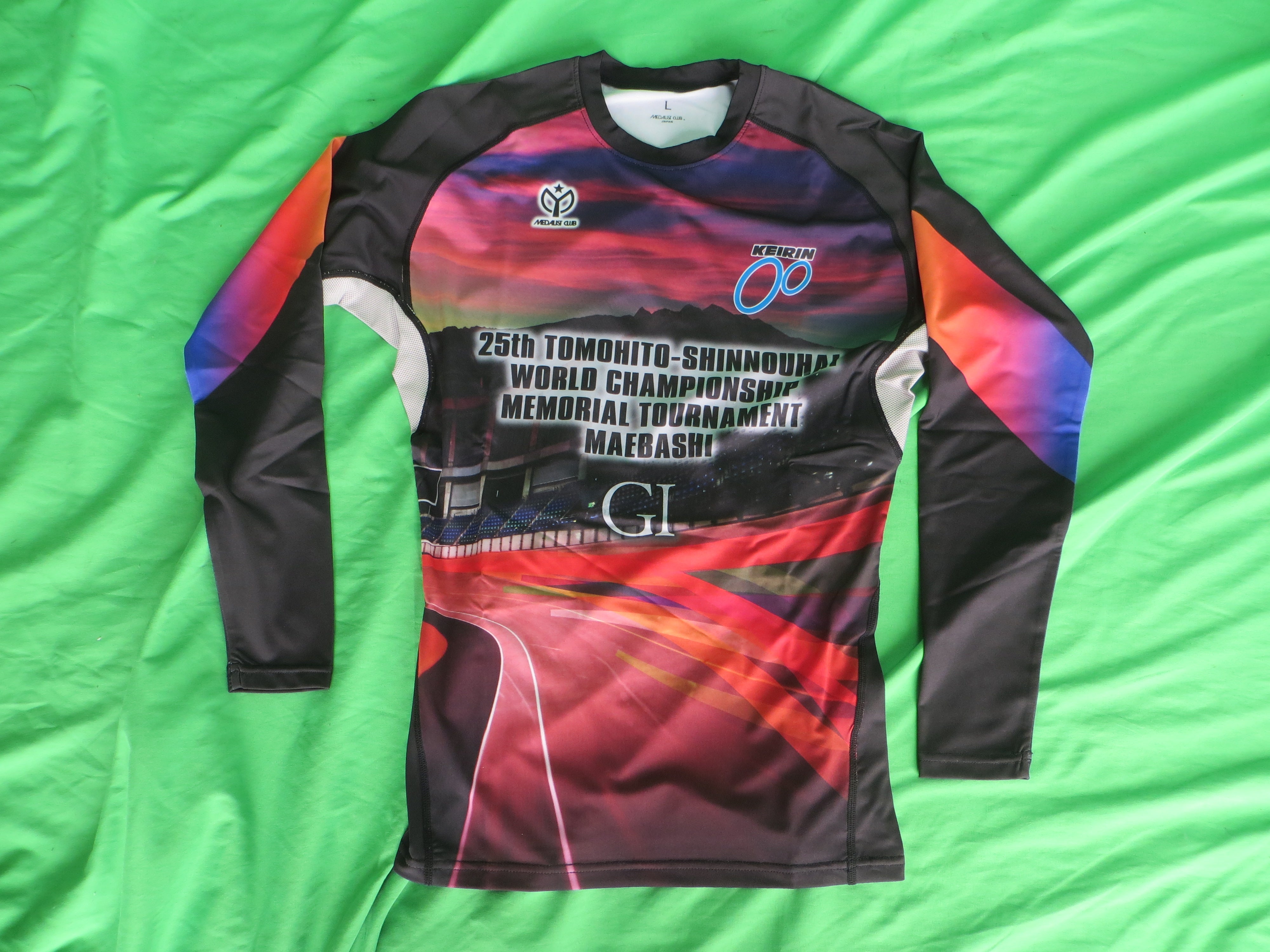 Never Used Medalist Club Official Keirin Long Sleeve Shirt Japanese L Size (American M) /250105