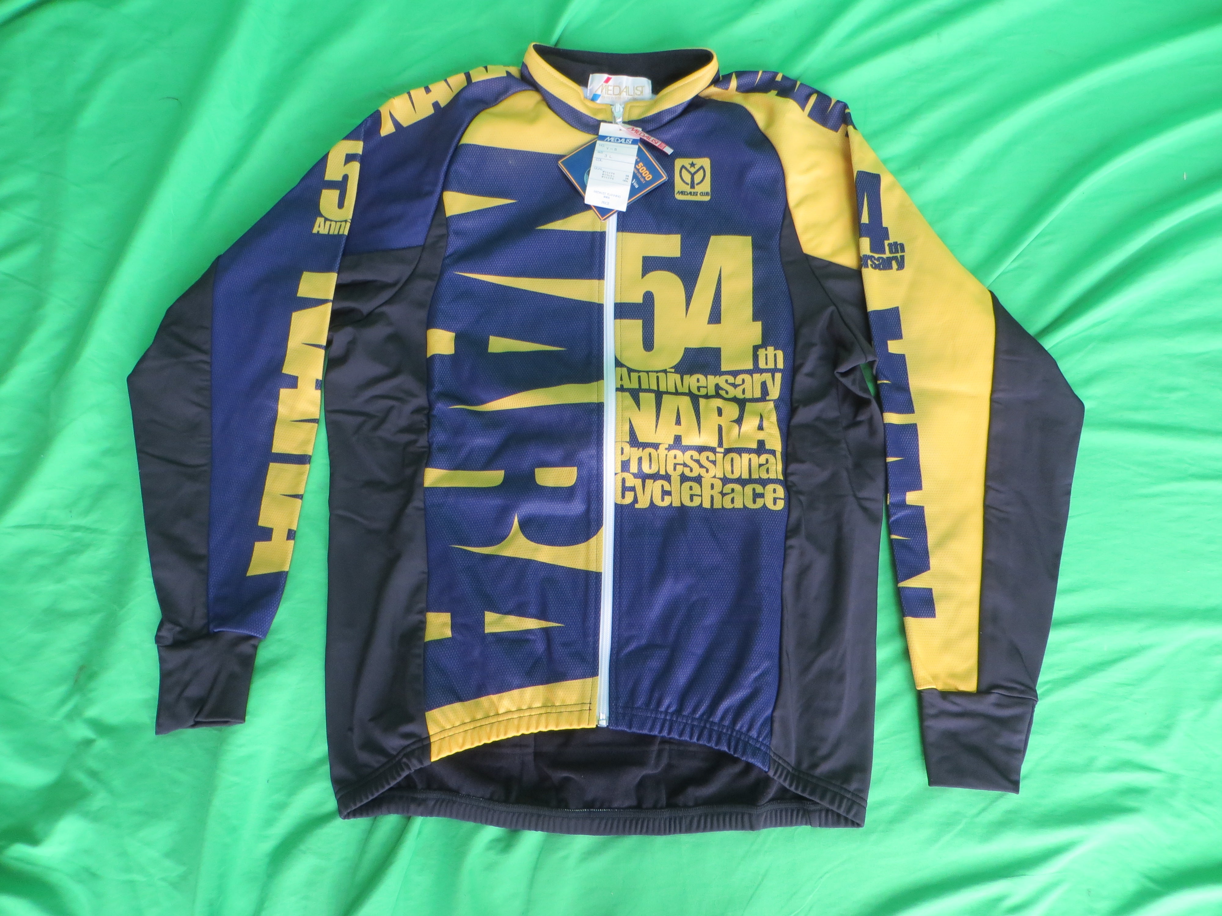 Never Used Medalist Club Long Sleeve Official Keirin Jersey Japanese 3XL Size (American 2XL) /250105