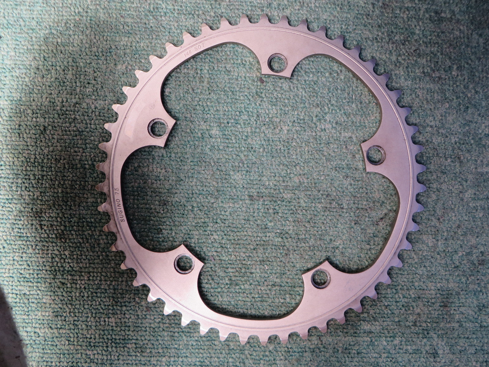 Sugino S-cubic Matte Finish 1/8" 144BCD NJS Chainring 50T (15071704)