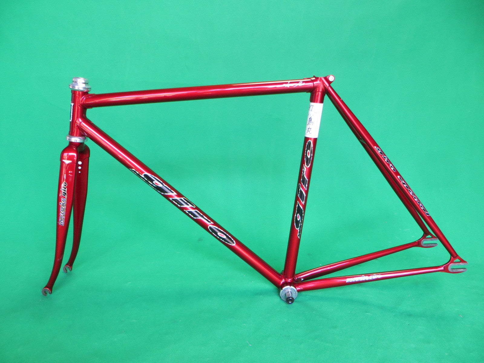 GIRO // red metallic black fade // COLUMBUS MAX fork // 51cm