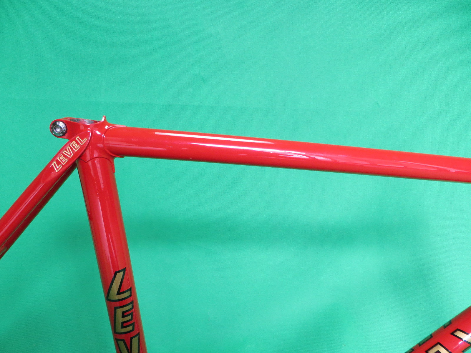 うにうにこ！　LEVEL ピストフレーム レッド LEVEL // red // Columbus MAX Fork // 50.5cm – NJS EXPORT