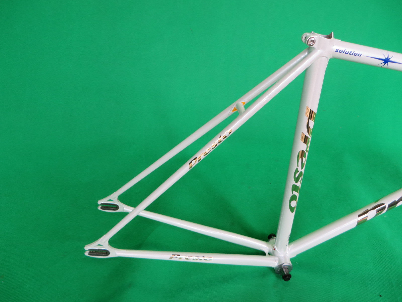 競輪　NJS認定　Presto ピストフレーム パールホワイト PRESTO | white | 49cm – NJS EXPORT