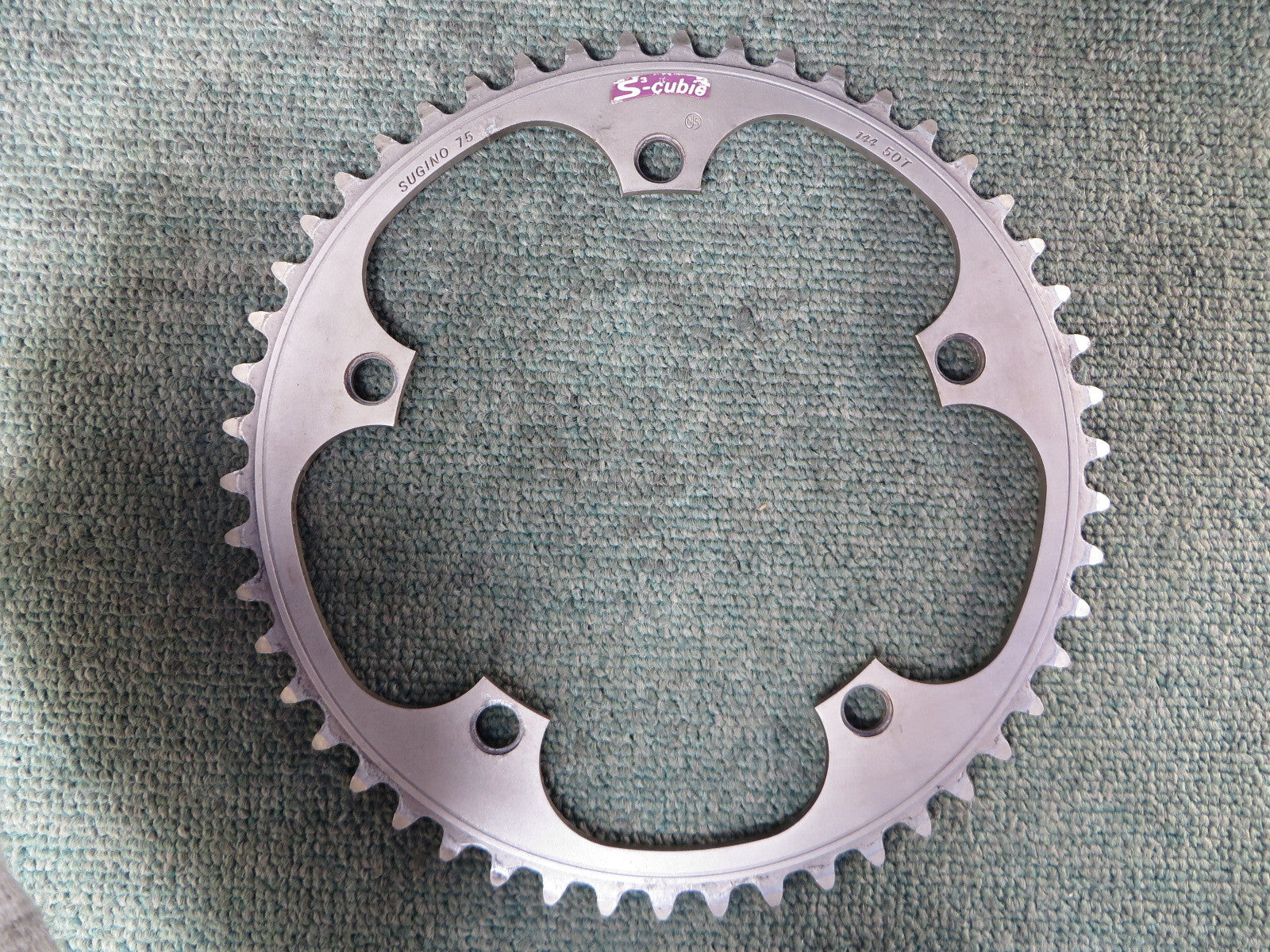 Sugino S-cubic Matte Finish 144BCD NJS Chainring 50T (15041745)