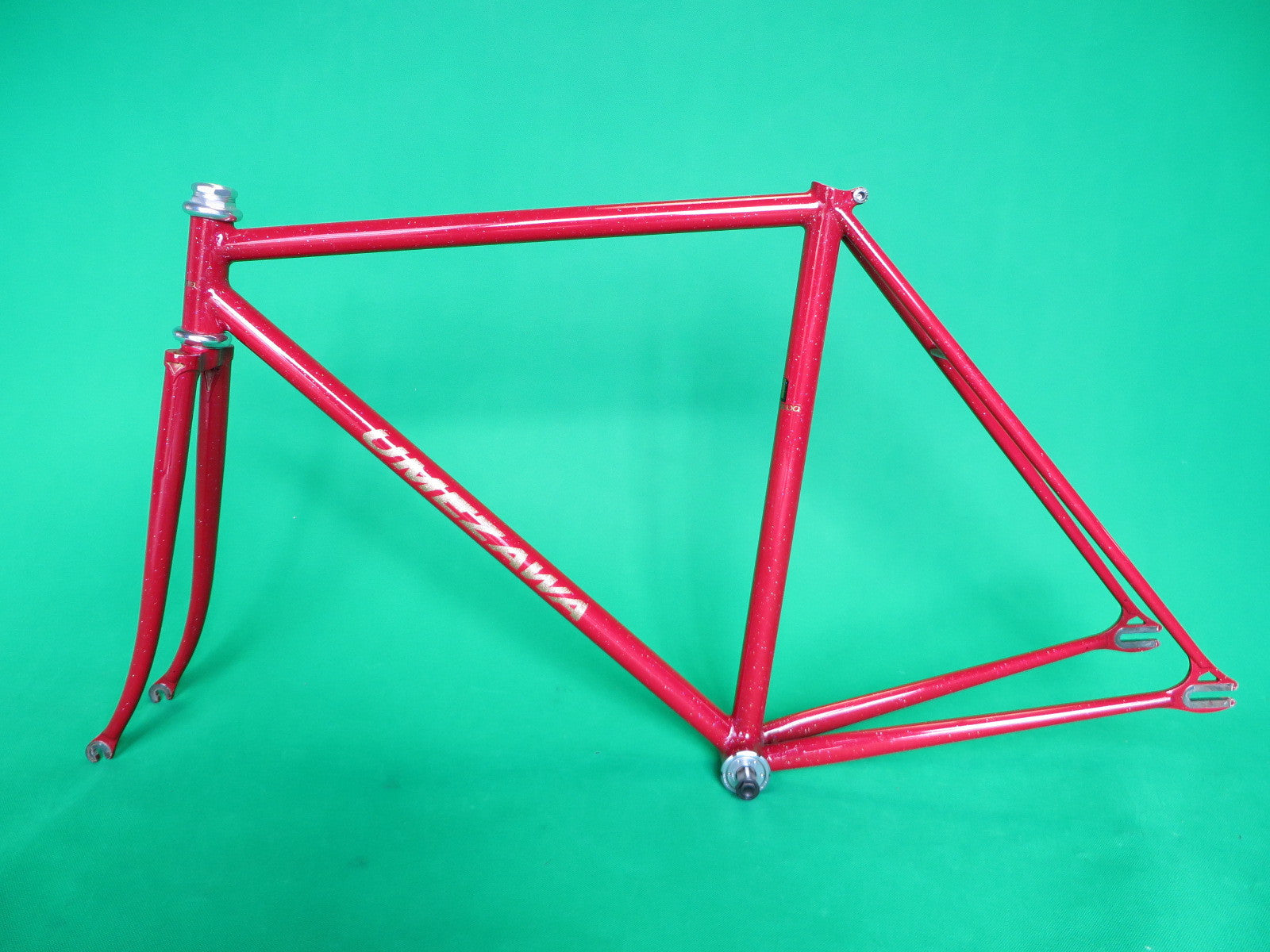 UMEZAWA | red  & rainbow flake | 49.5cm