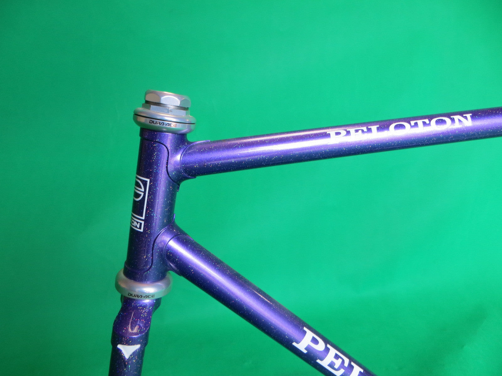 美品PELOTON ピストフレーム パープル NJS 500mm PELOTON // silver purple fade with rainbow flake // 52cm – NJS EXPORT