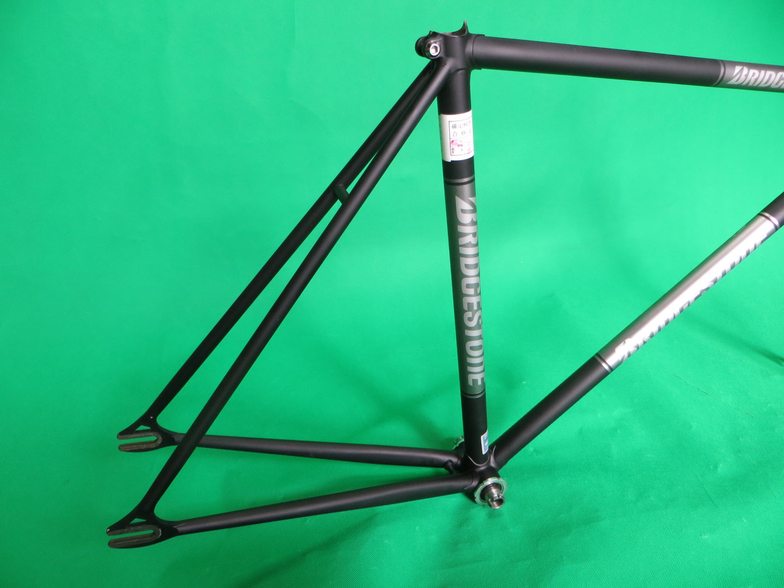 Bridgestone // Matte Black Silver Two Tone // Dedacciai Zero Bridgestone // Matte Black Silver Two Tone // Dedacciai Zero